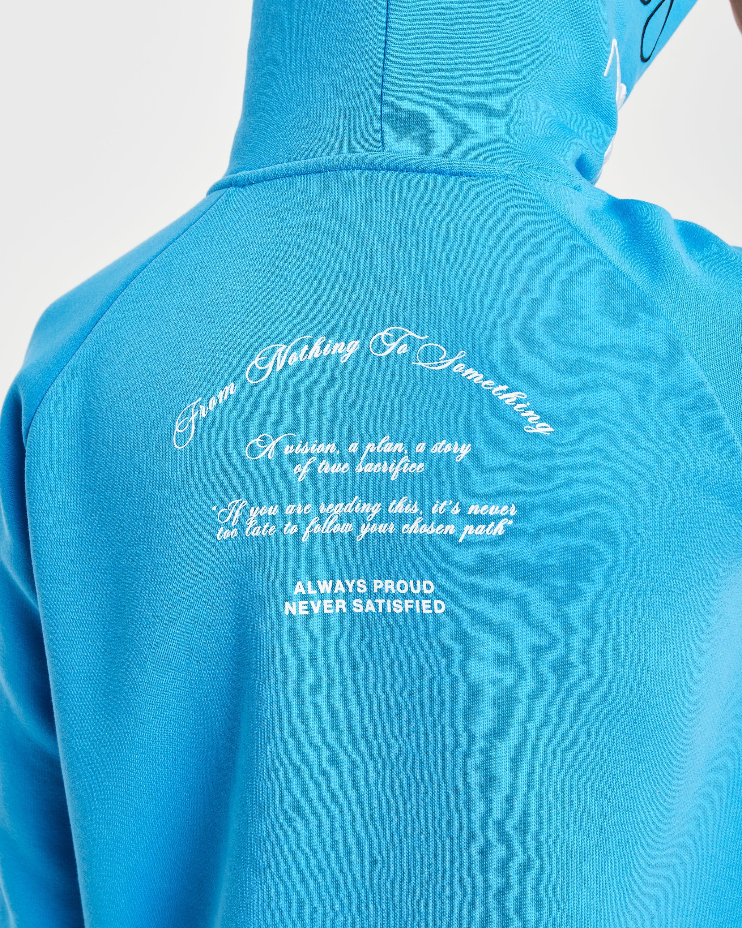 OG Heat Hoodie - Malibu Blue/White/Black sold by Hoodrich product image thumbnail 5