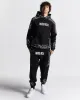 OG Motif Hoodie - Black/white/Grey sold by Hoodrich