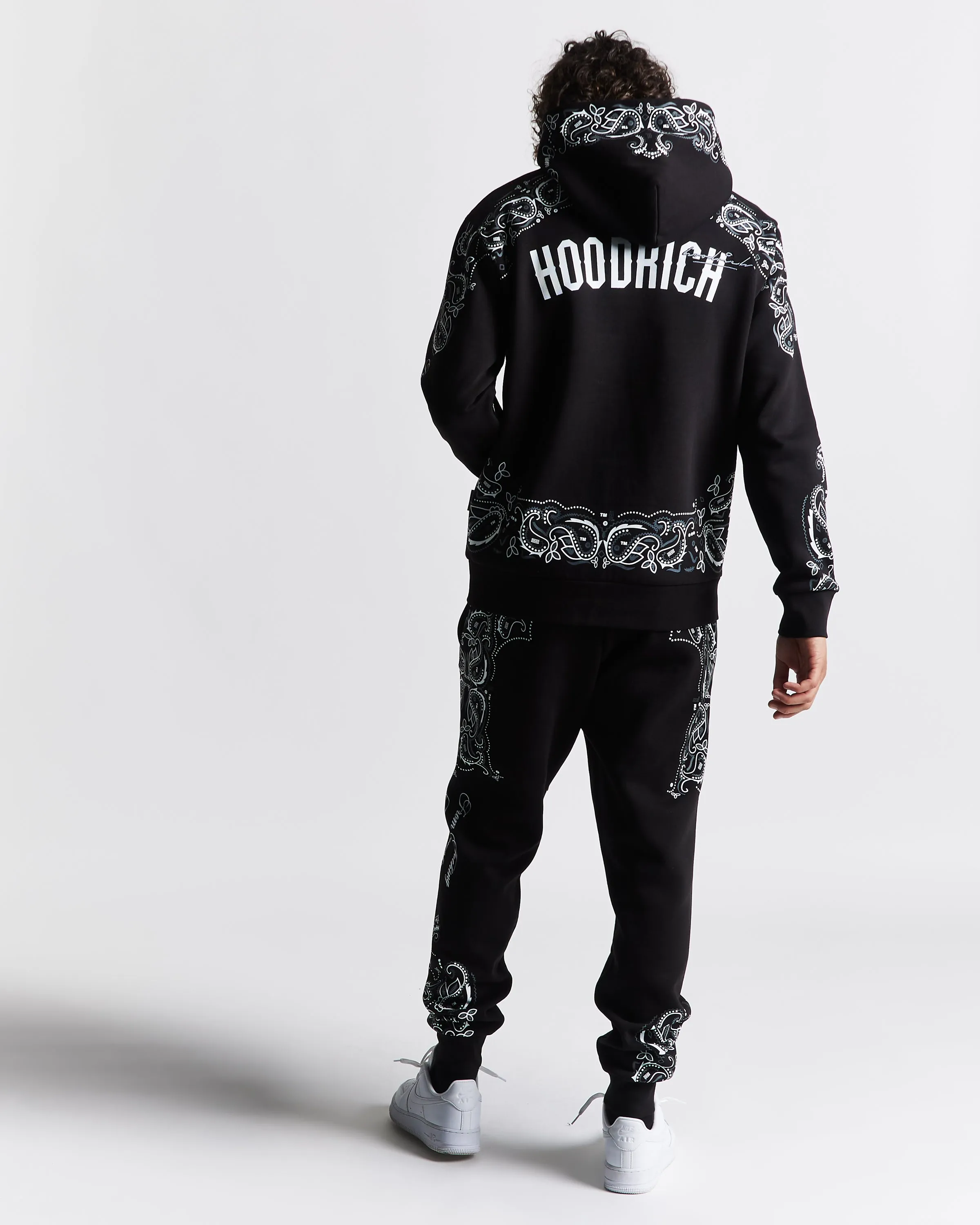 OG Motif Hoodie - Black/white/Grey sold by Hoodrich product image thumbnail 4