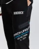 Circuit Joggers - Black/White/Blue sold by Hoodrich
