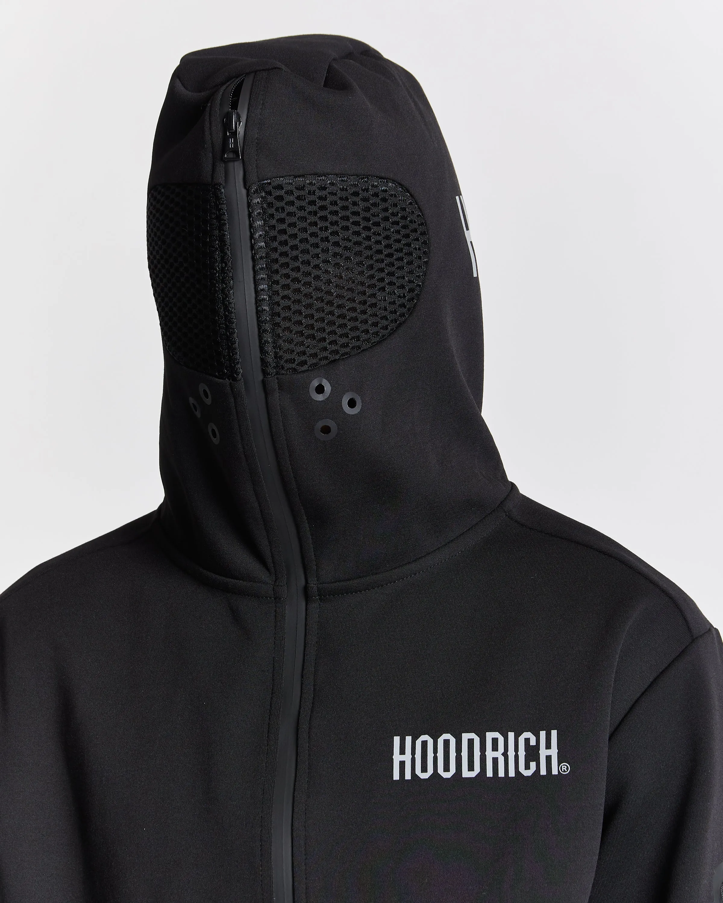 Virtue Full Zip Hoodie - Black/Reflective | Parallel
