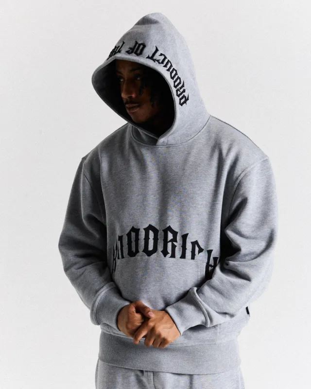 Ritual Oversized Hoodie - Grey/Black sold by Hoodrich