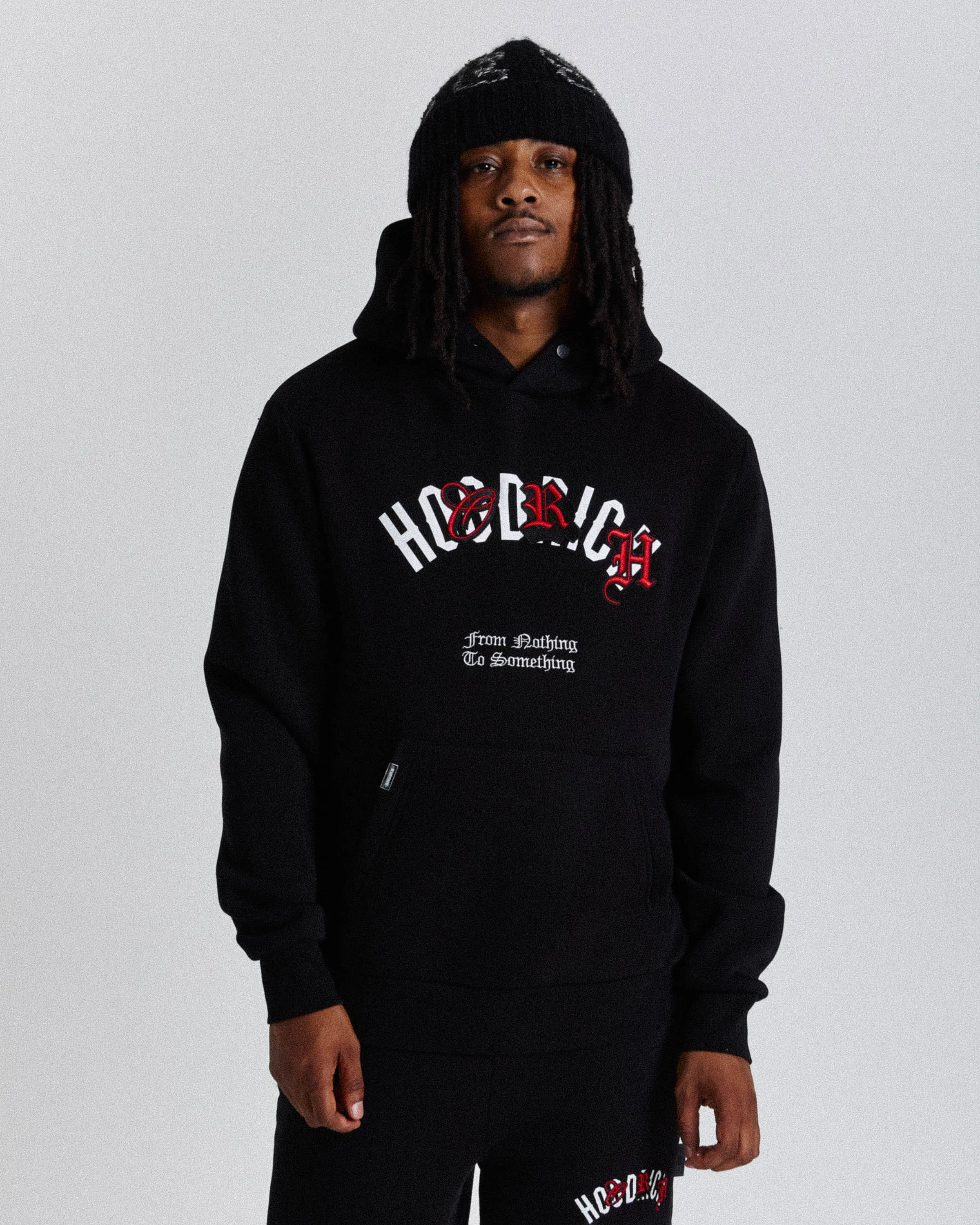 Shadow Hoodie - Black/White/Red sold by Hoodrich product image thumbnail 2