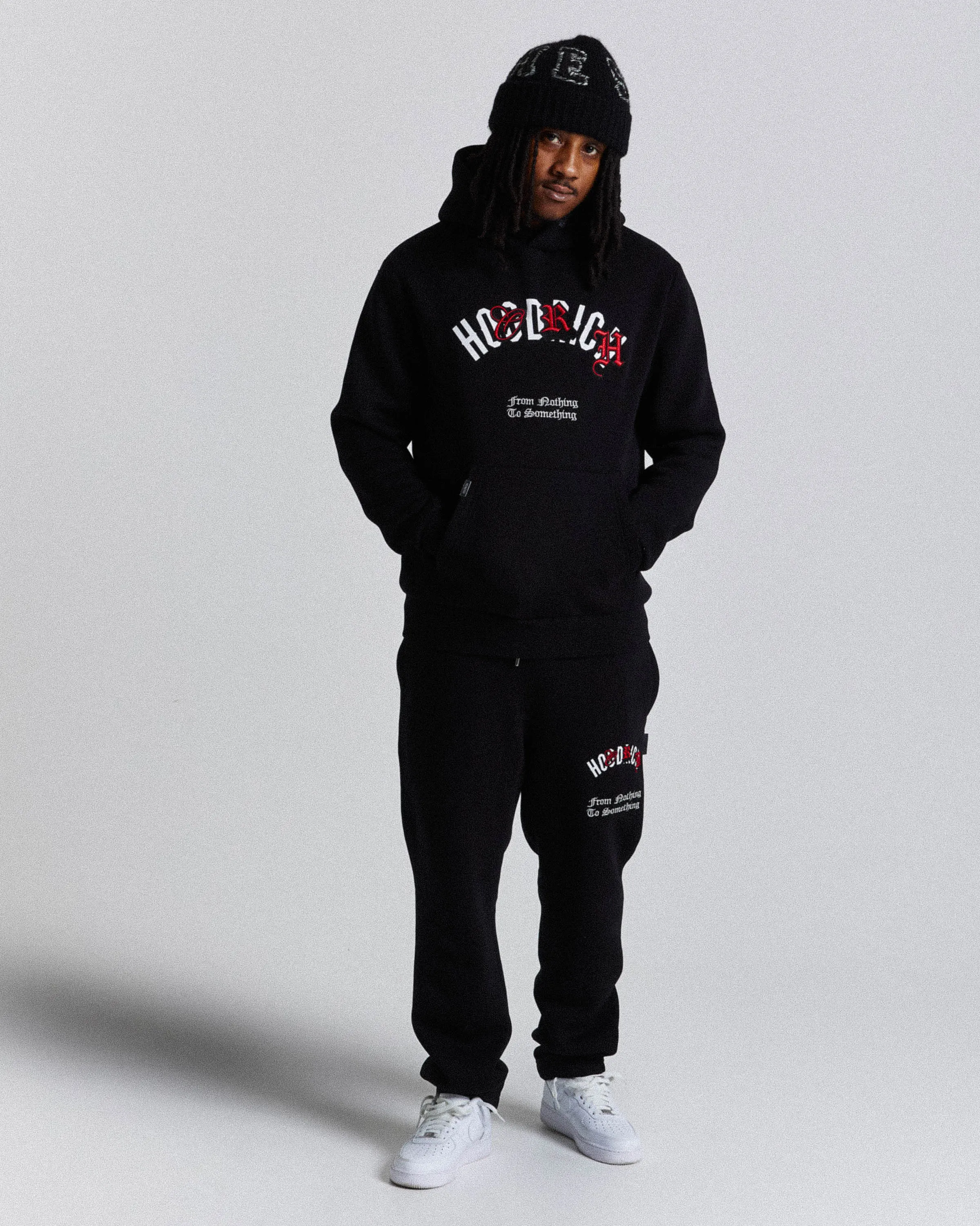Shadow Hoodie - Black/White/Red sold by Hoodrich product image thumbnail 3