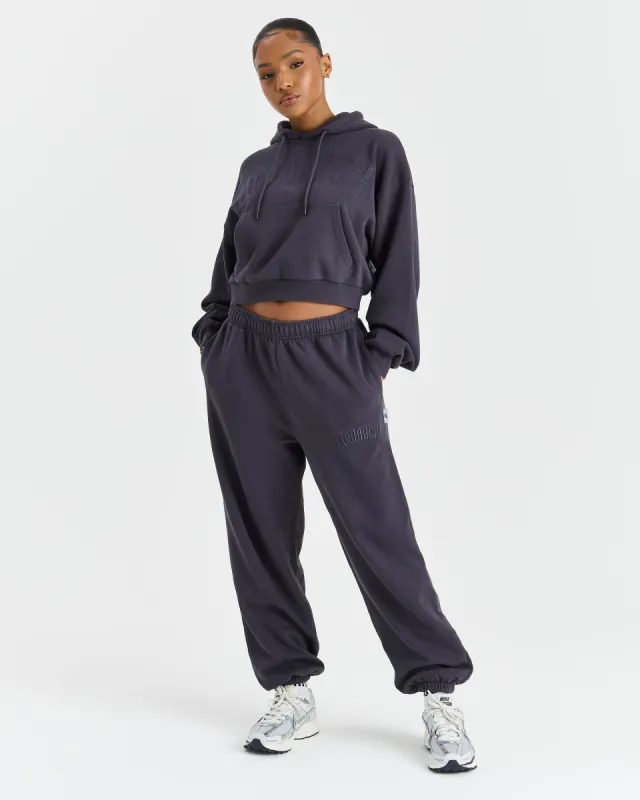 Surface Oversized Joggers - Dark Grey sold by Hoodrich
