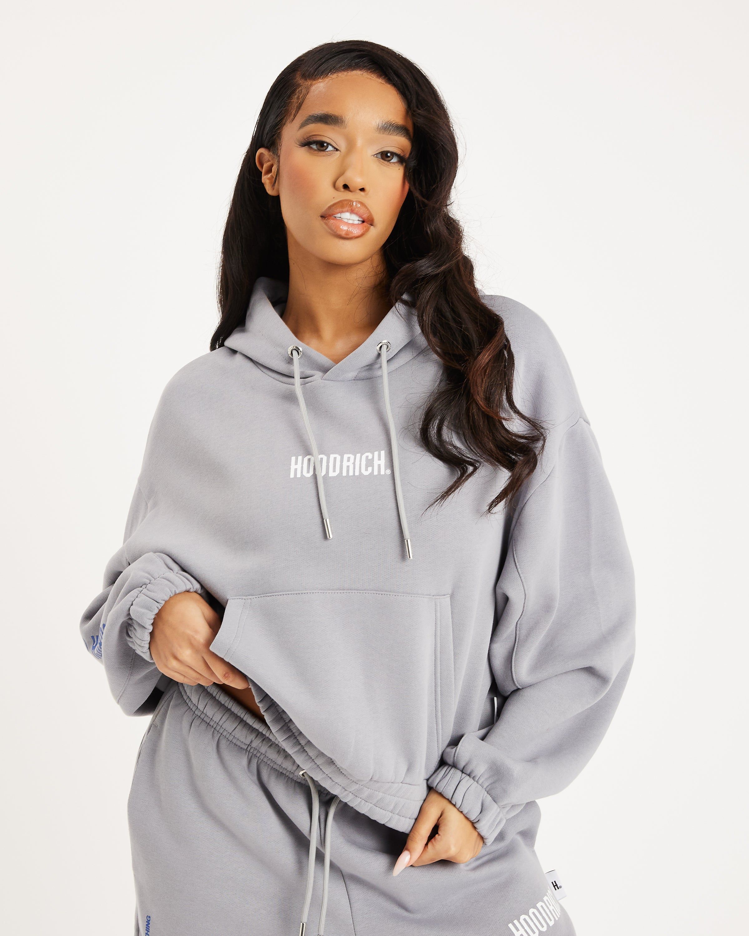 OG Revolve Hoodie - Weathervane/White/Déjà vu Blue sold by Hoodrich product image thumbnail 5