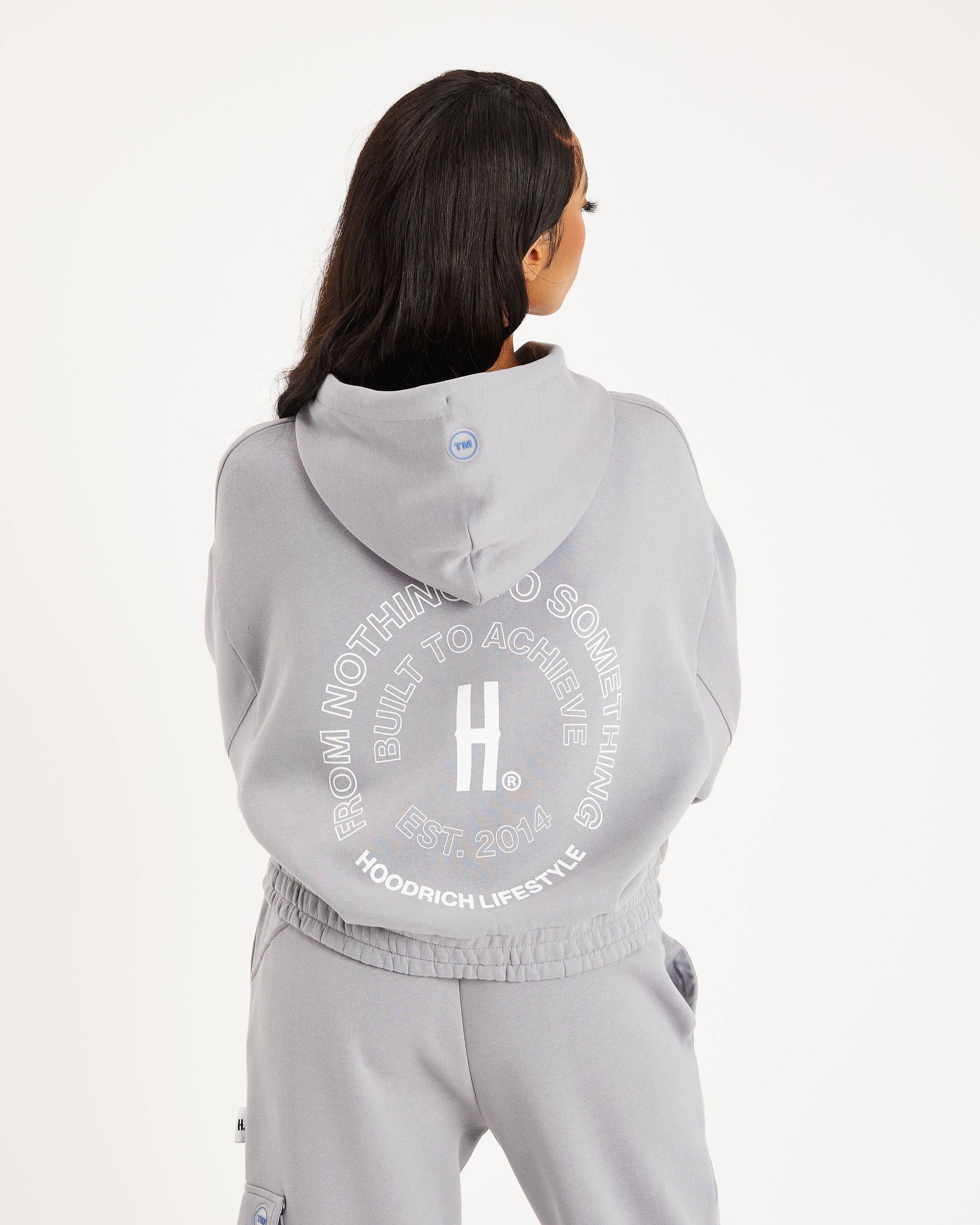 OG Revolve Hoodie - Weathervane/White/Déjà vu Blue sold by Hoodrich