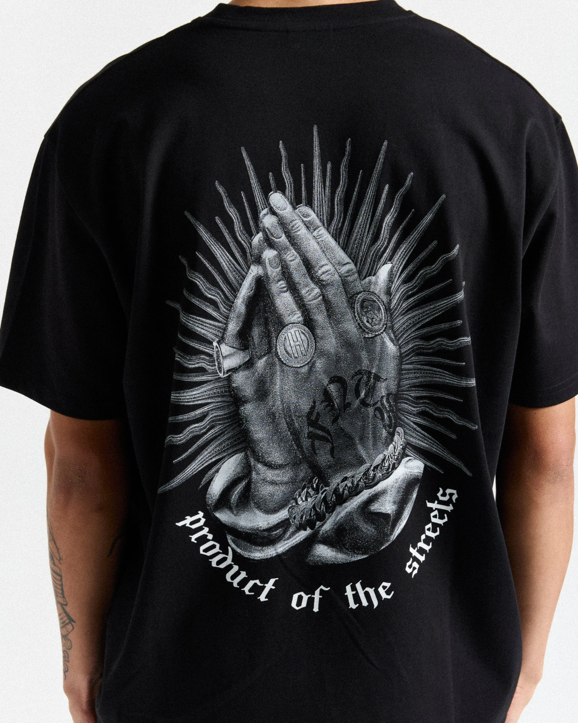 Ritual Backprint T-Shirt - Black/White sold by Hoodrich product image thumbnail 4