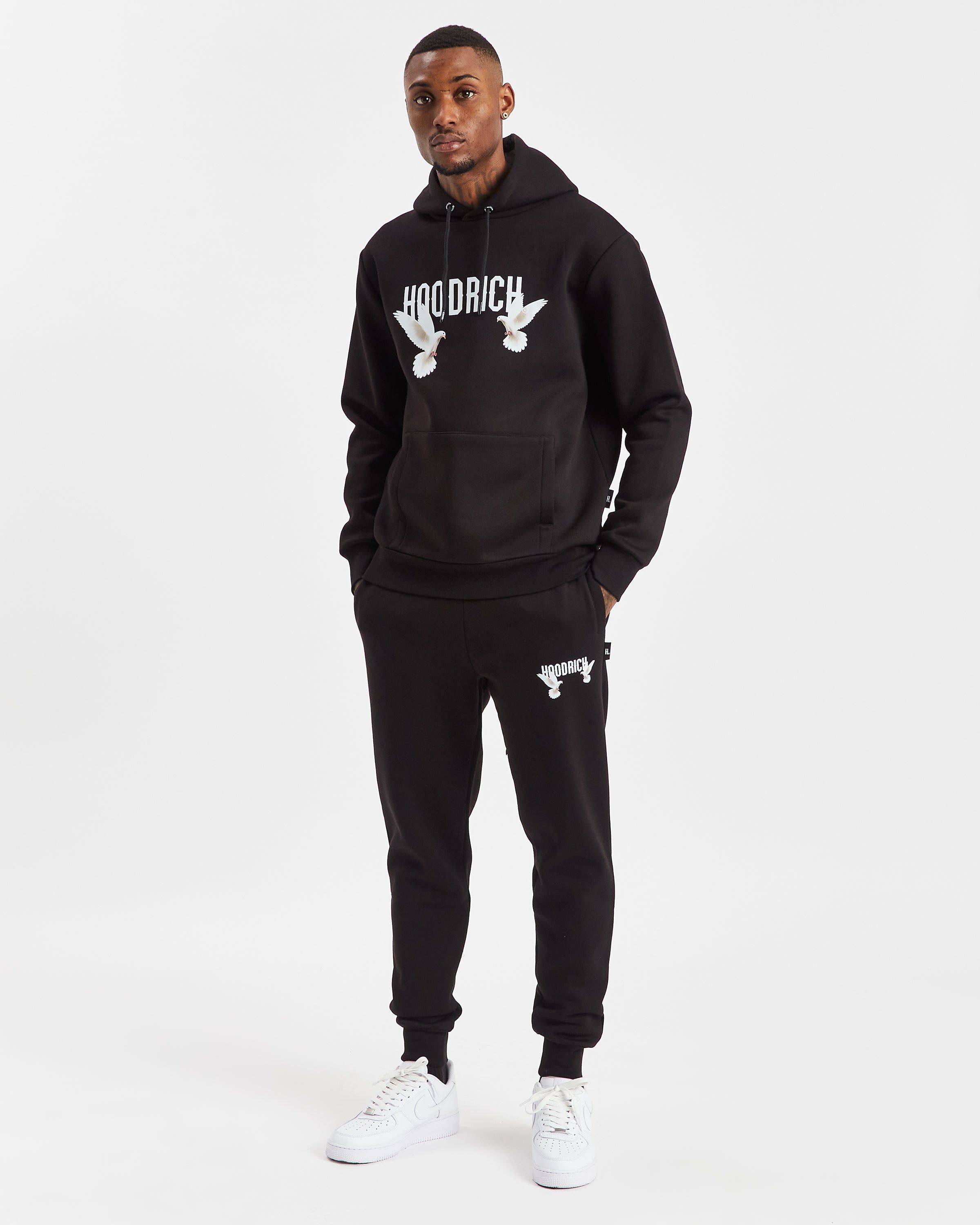 OG Take Flight Hoodie Black/White/Illuminating Parallel