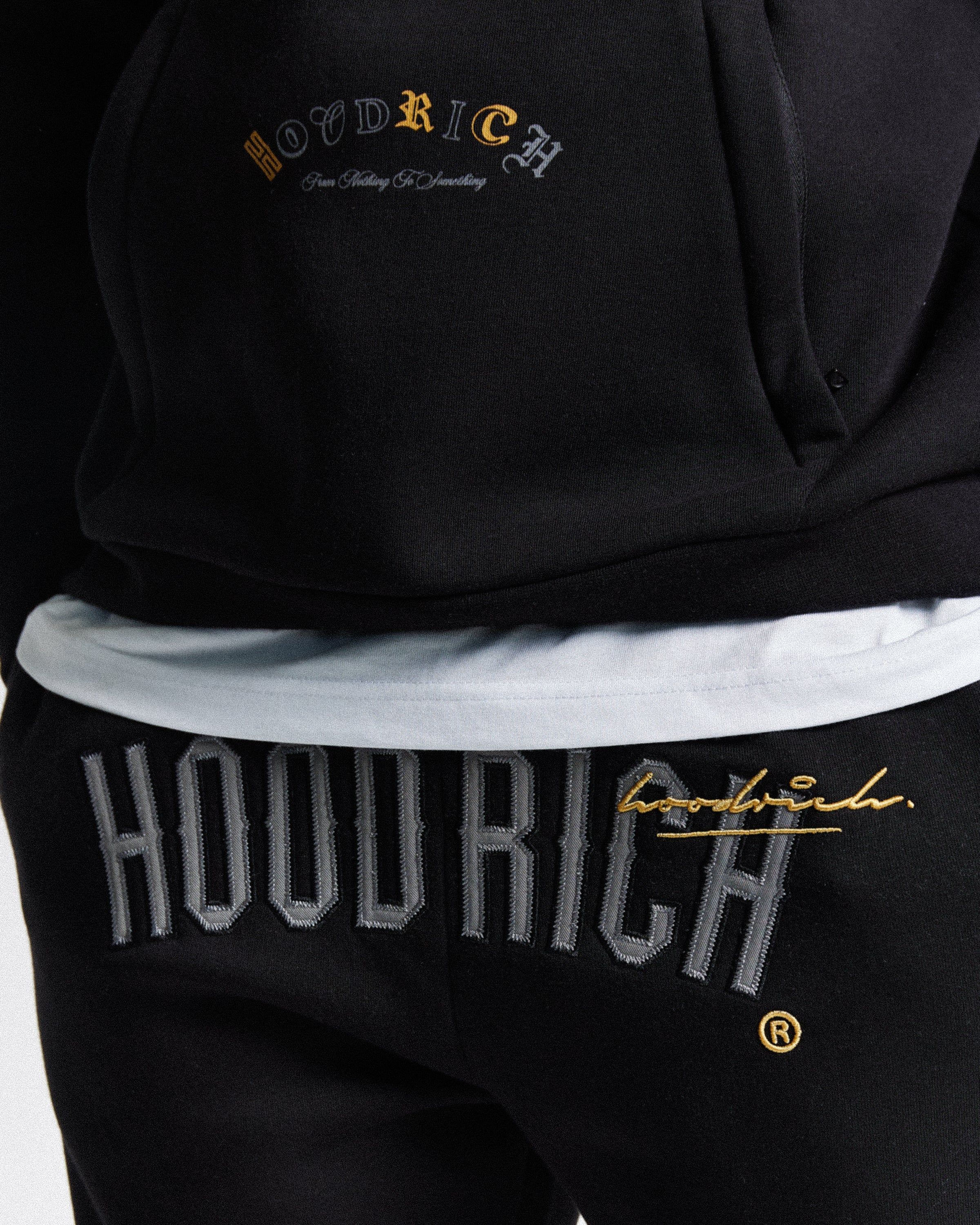 Stature Jogger - Black/Gold/Grey sold by Hoodrich product image thumbnail 2