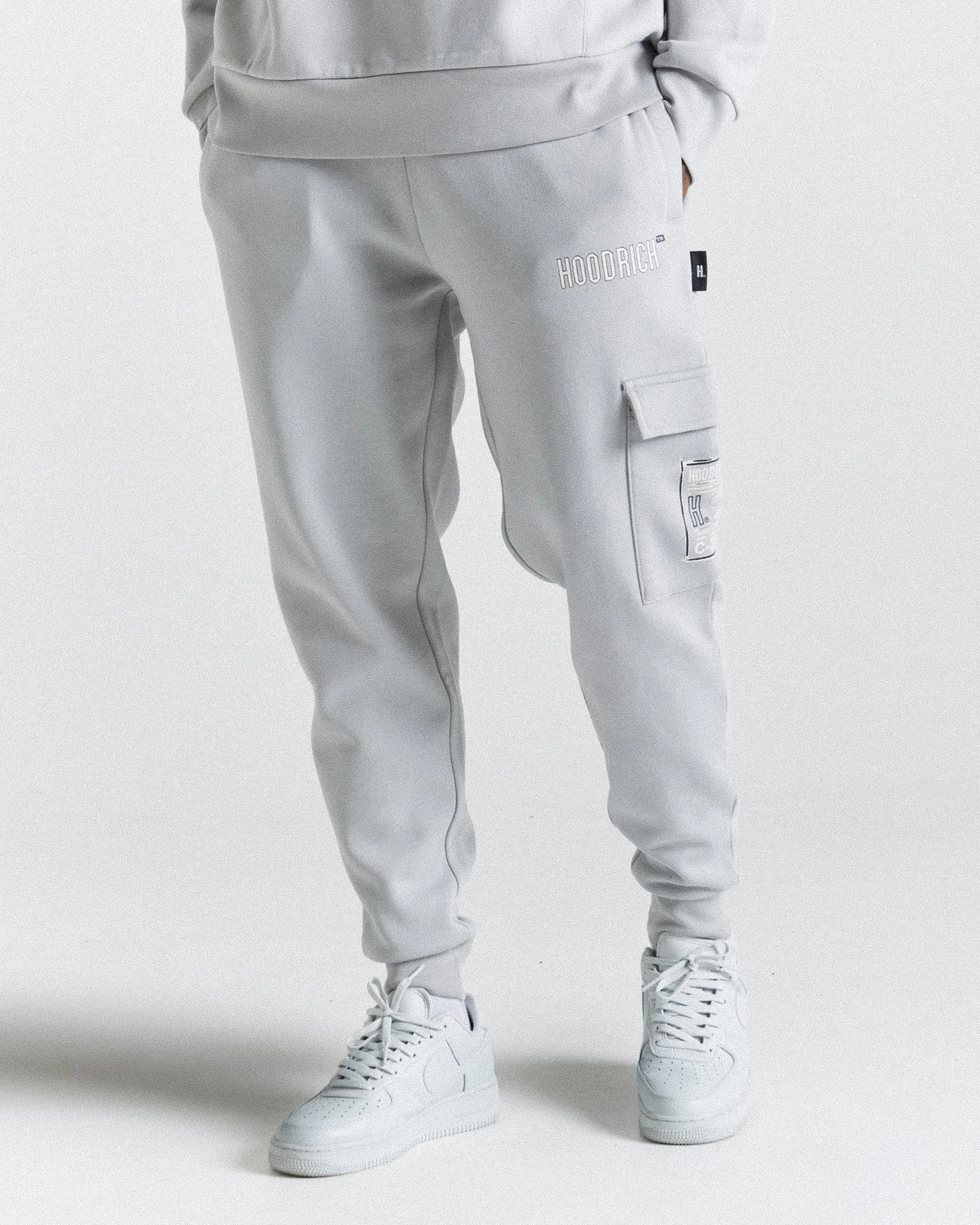 Akira Joggers - Grey/White/Navy sold by Hoodrich