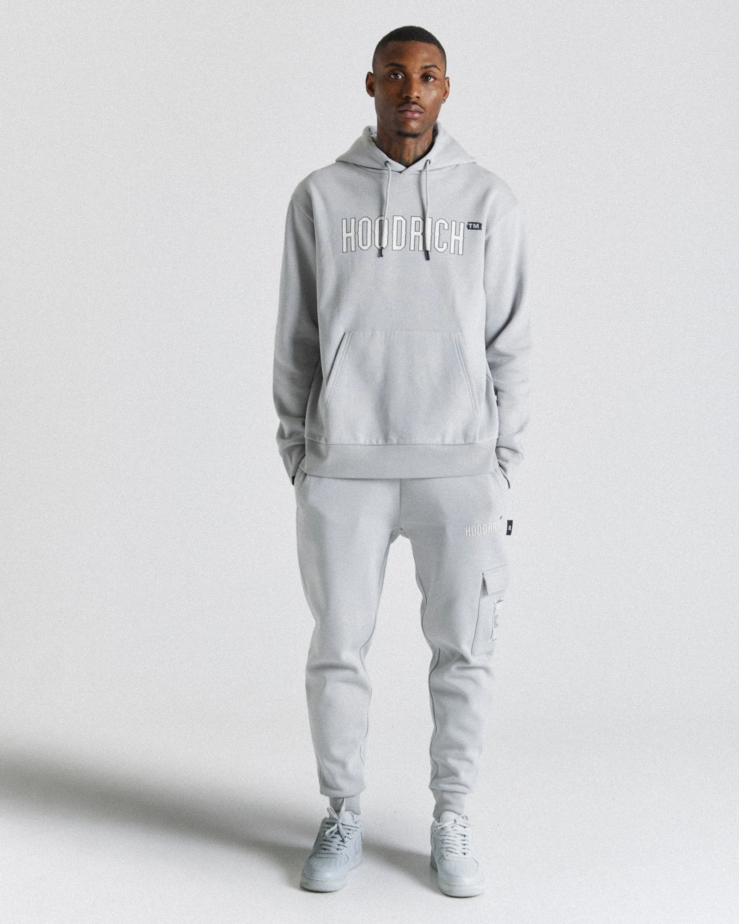 Akira Joggers - Grey/White/Navy sold by Hoodrich product image thumbnail 4