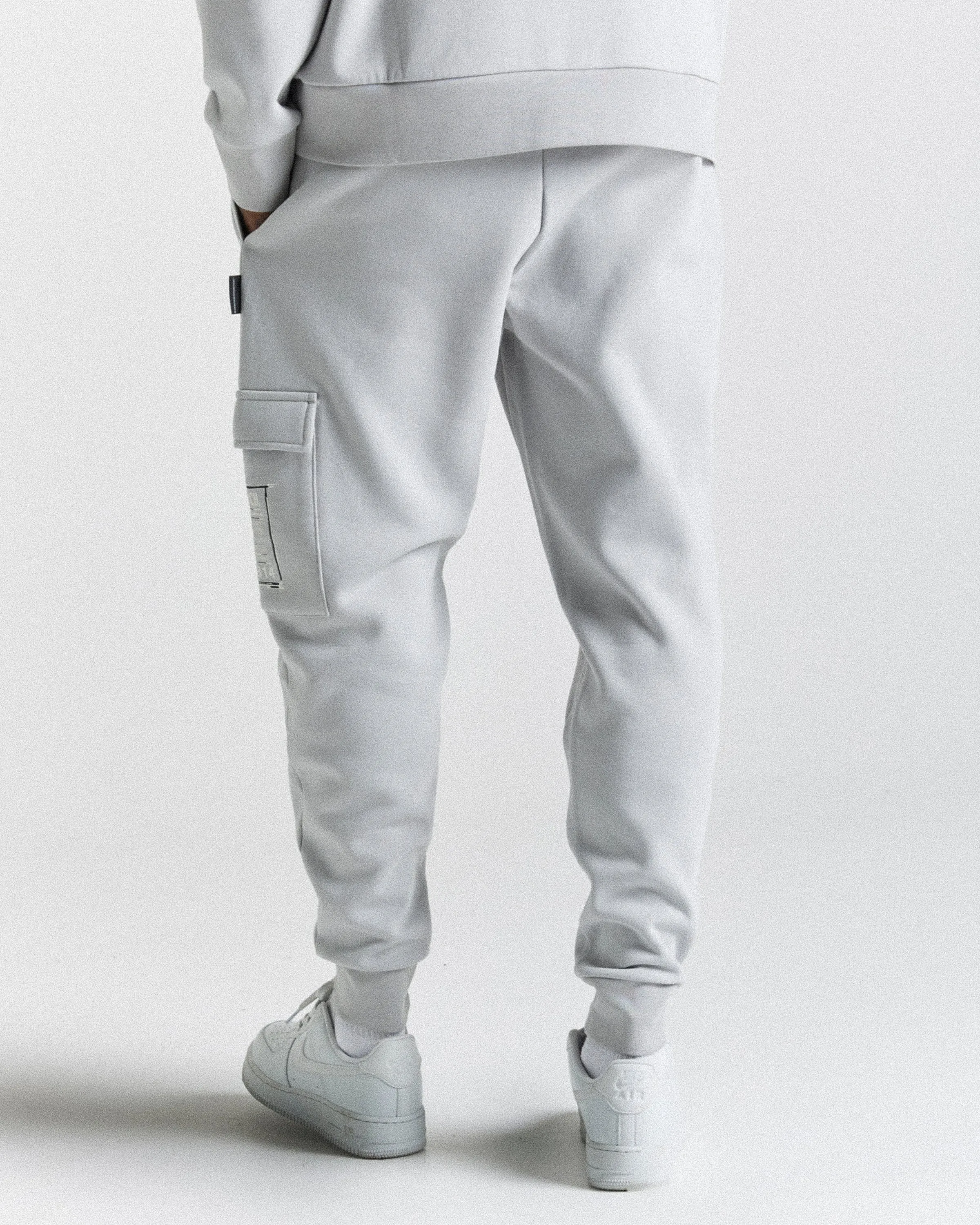 Akira Joggers - Grey/White/Navy sold by Hoodrich product image thumbnail 3