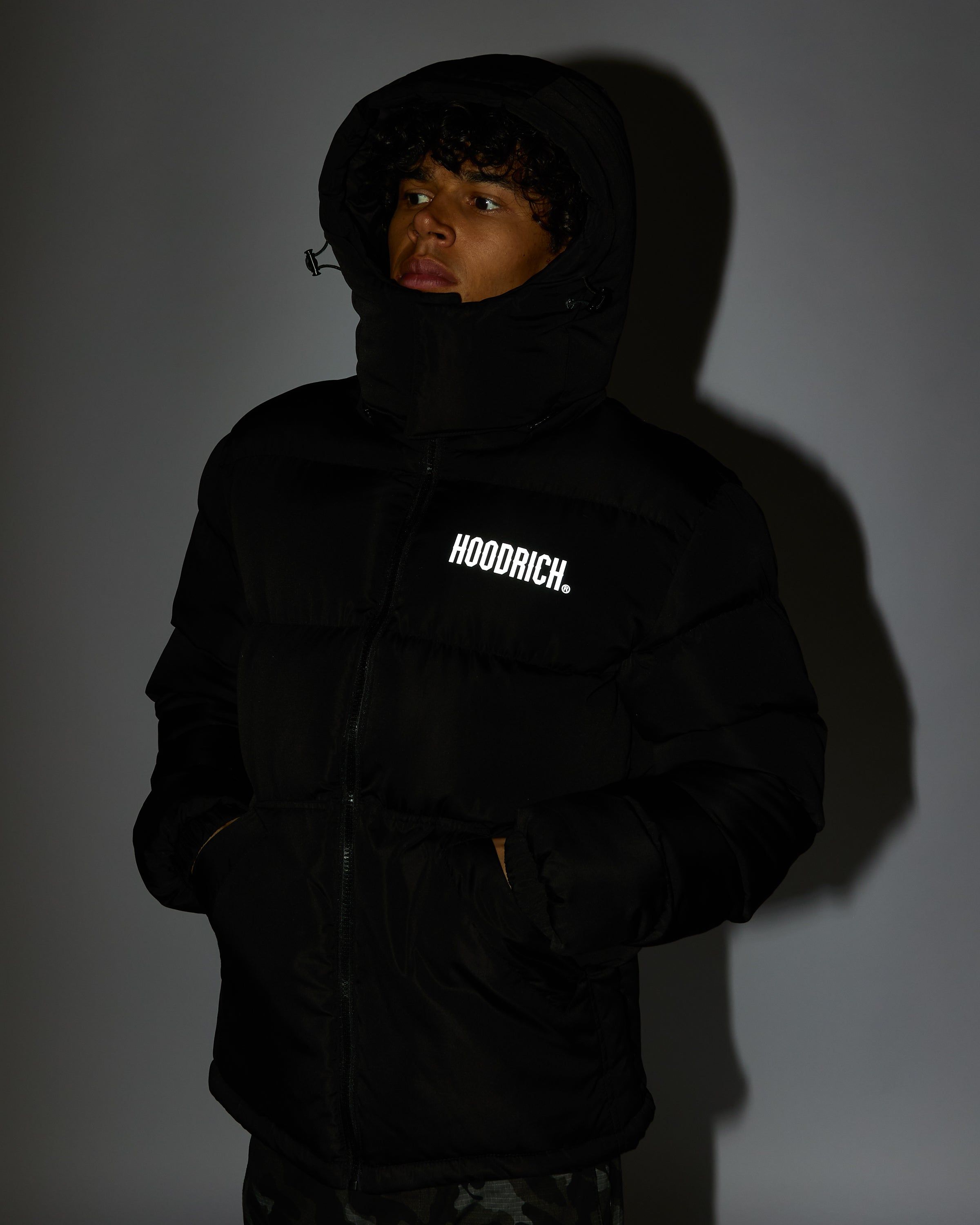 OG Stack Jacket - Black/Reflective sold by Hoodrich product image thumbnail 4