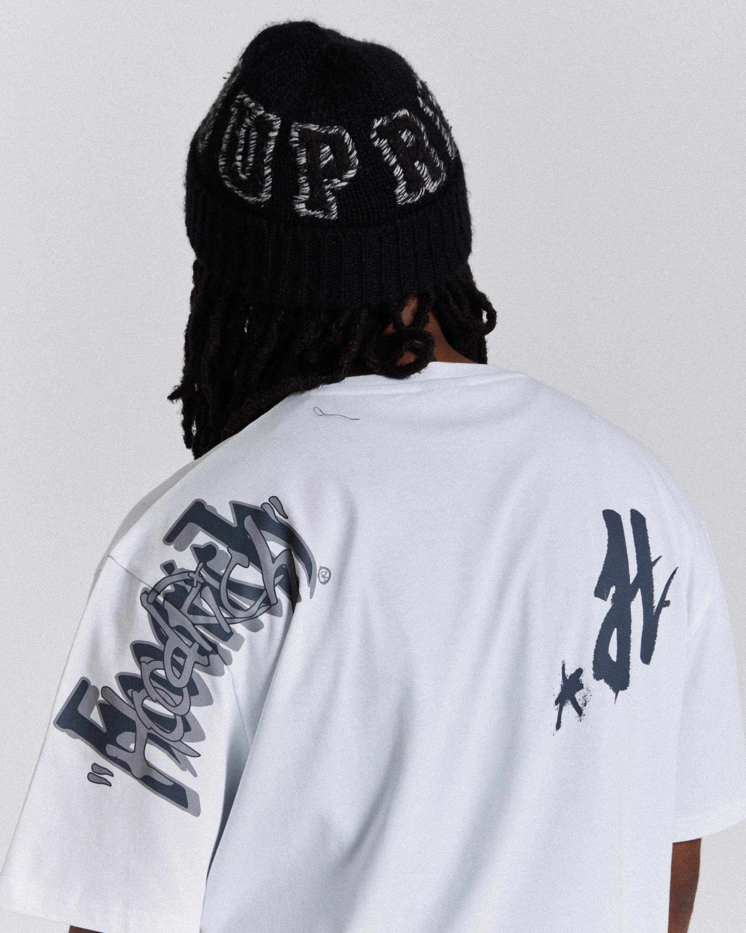 Inferno Oversized T-Shirt - White/Grey/Red sold by Hoodrich product image thumbnail 3