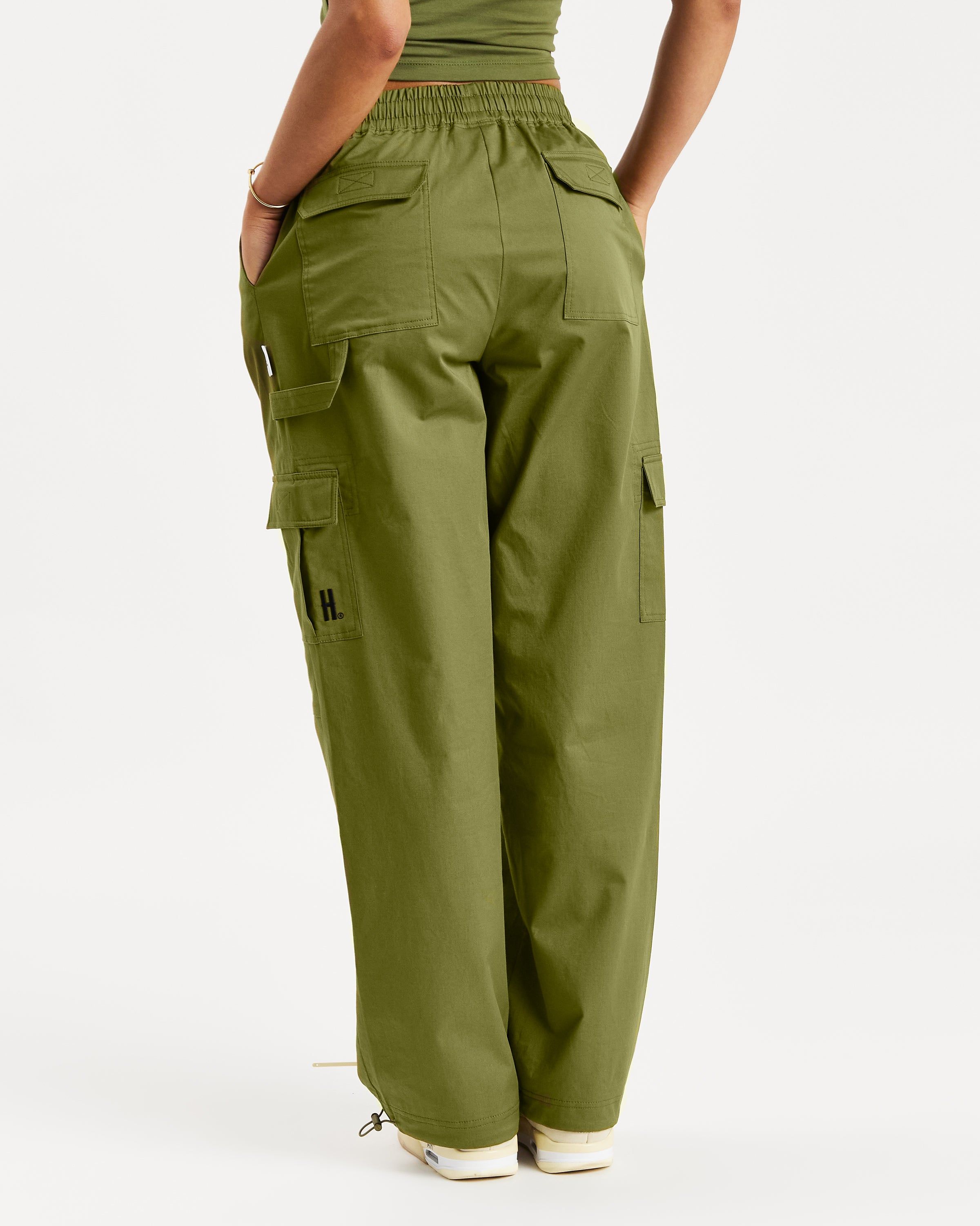 OG Combat Cargo Pants - Olive Green/White sold by Hoodrich product image thumbnail 3