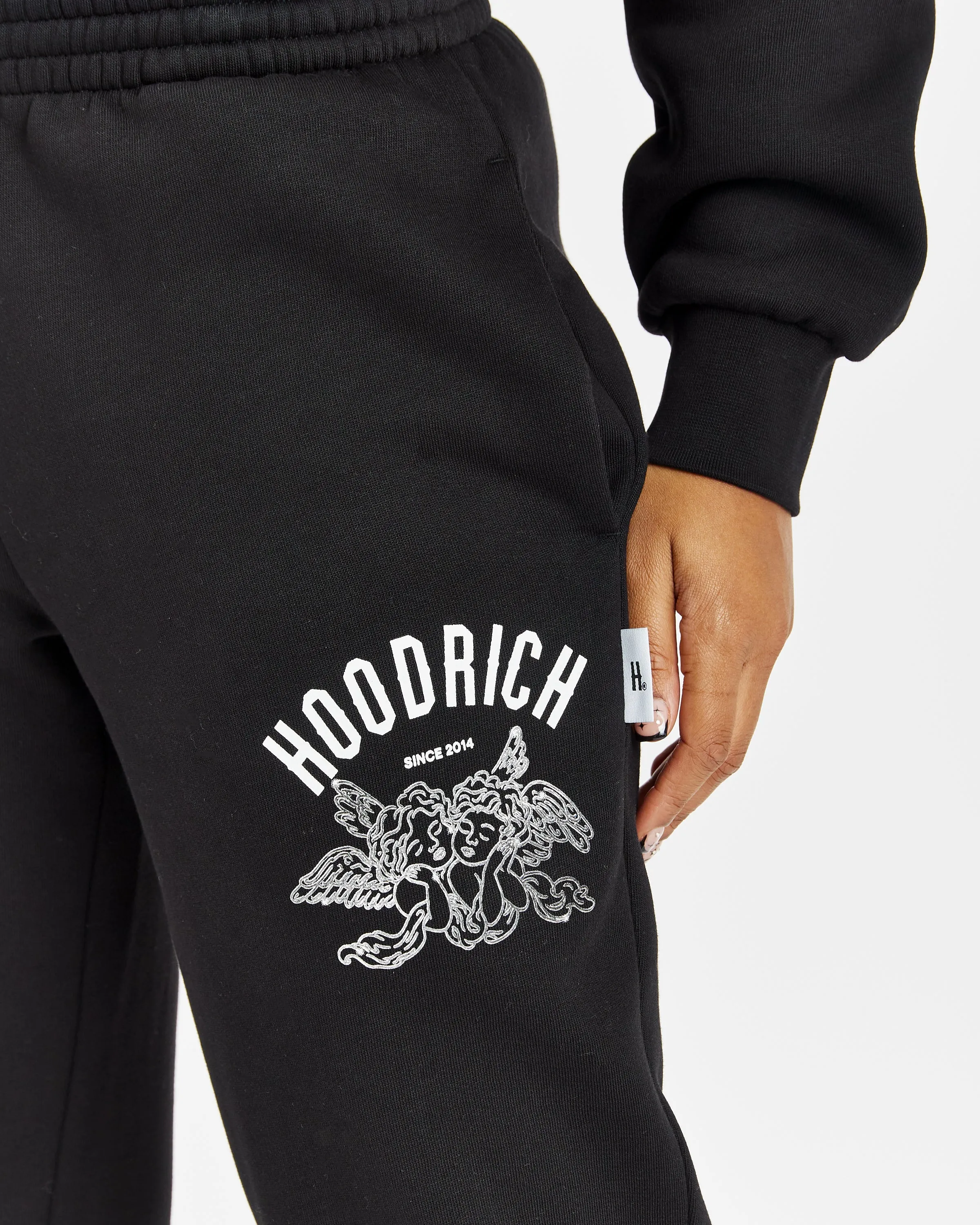 Aura Jogger - Black/Silver/Orange sold by Hoodrich product image thumbnail 2