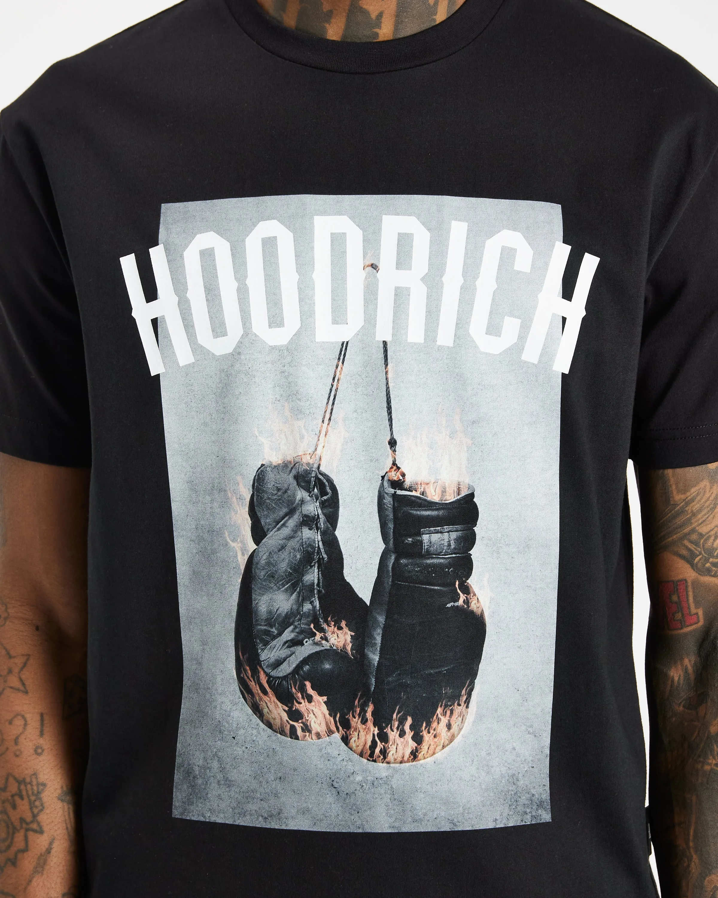 OG Fighter T-shirt - Black/White sold by Hoodrich product image thumbnail 2