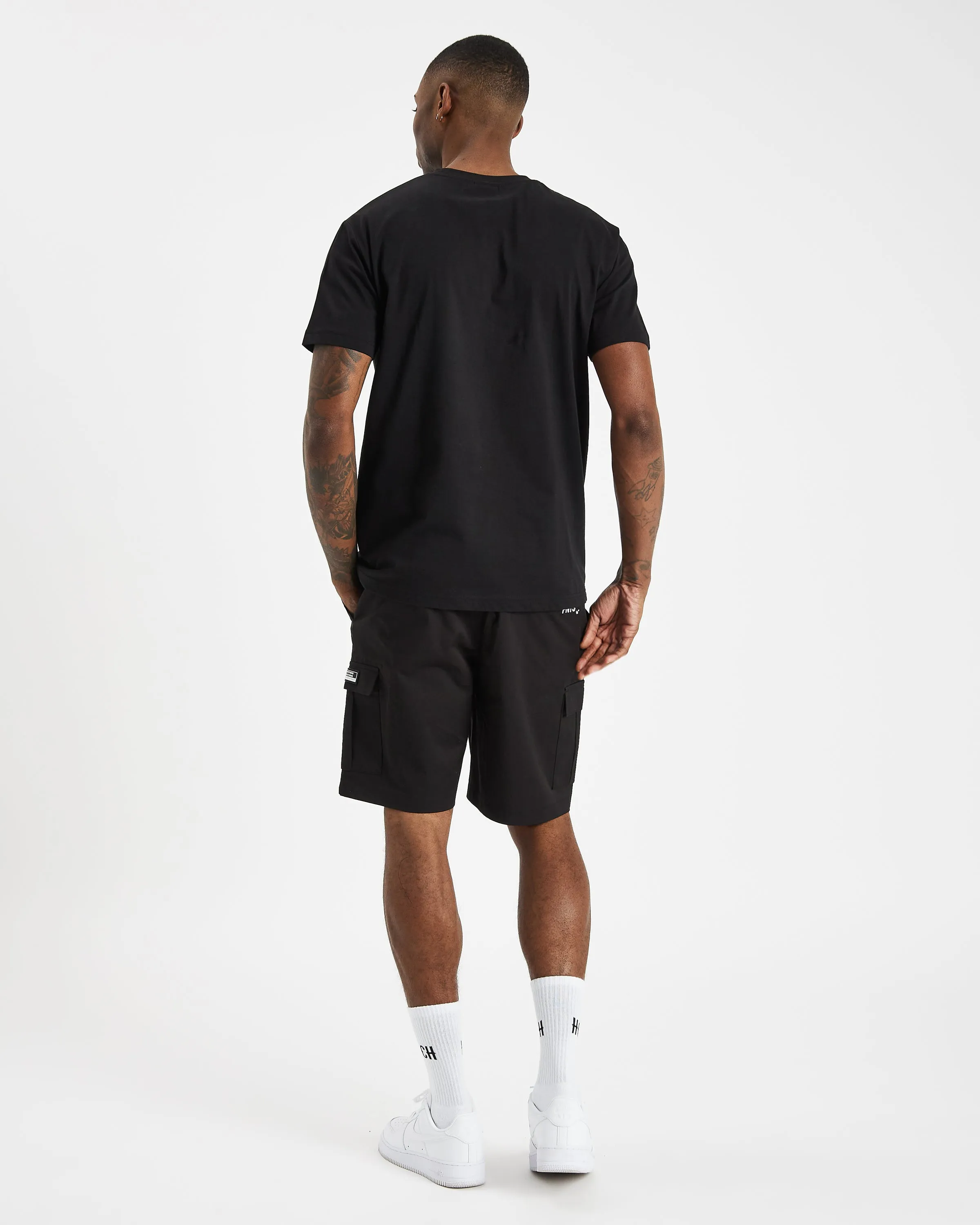 OG Fighter T-shirt - Black/White sold by Hoodrich product image thumbnail 4