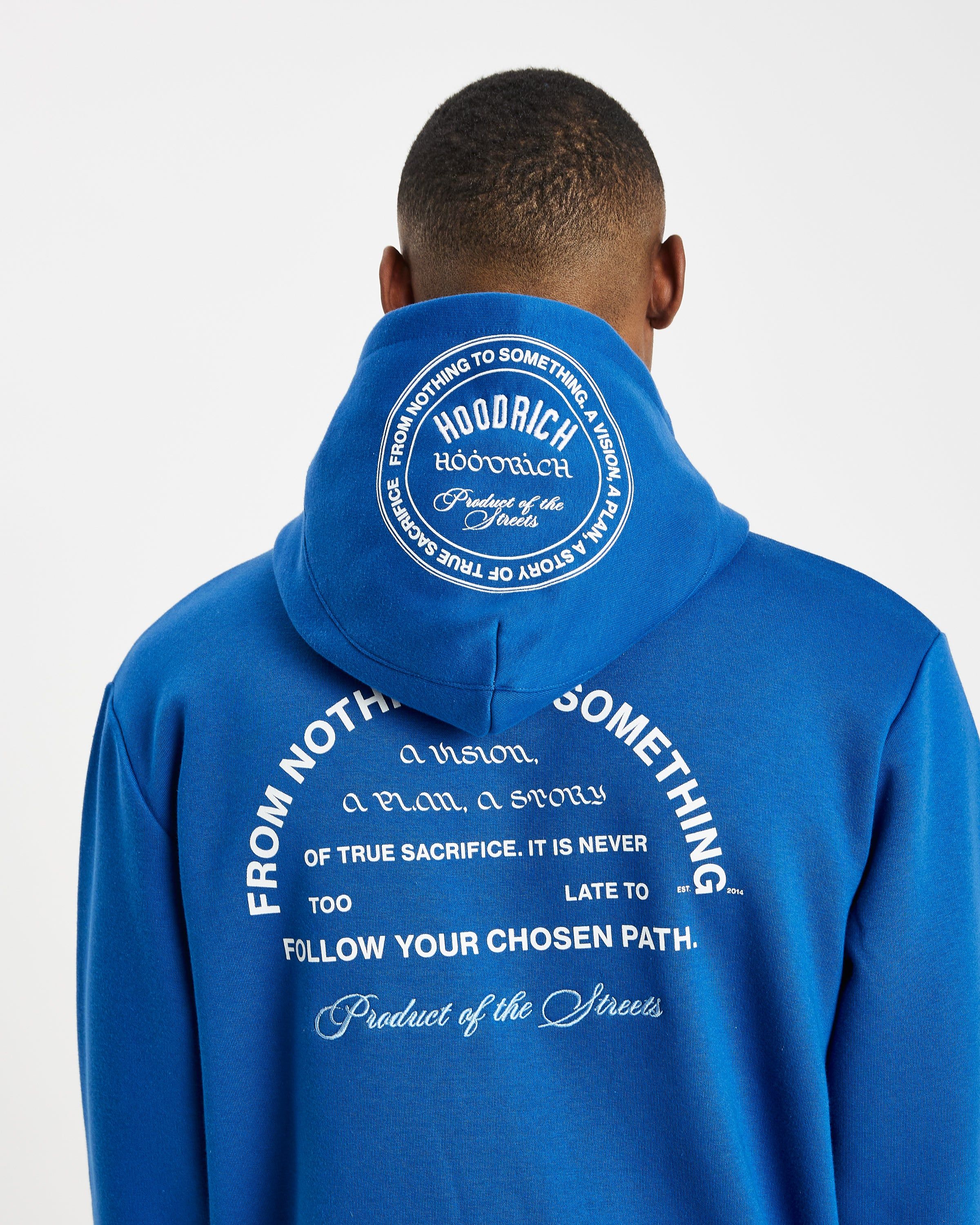 Unite Hoodie - Déjà vu Blue/White sold by Hoodrich product image thumbnail 2