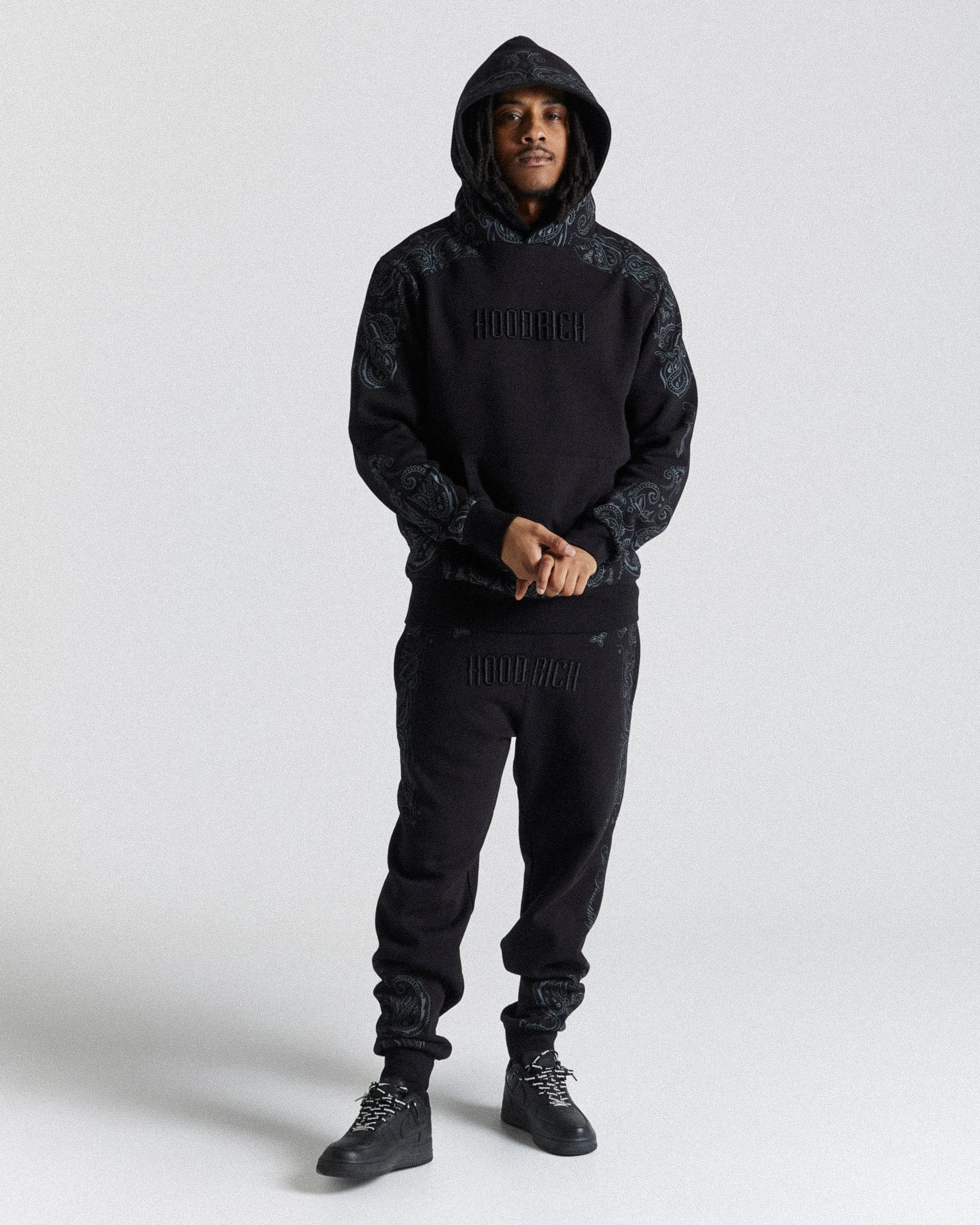 Motif Joggers - Black/Grey sold by Hoodrich