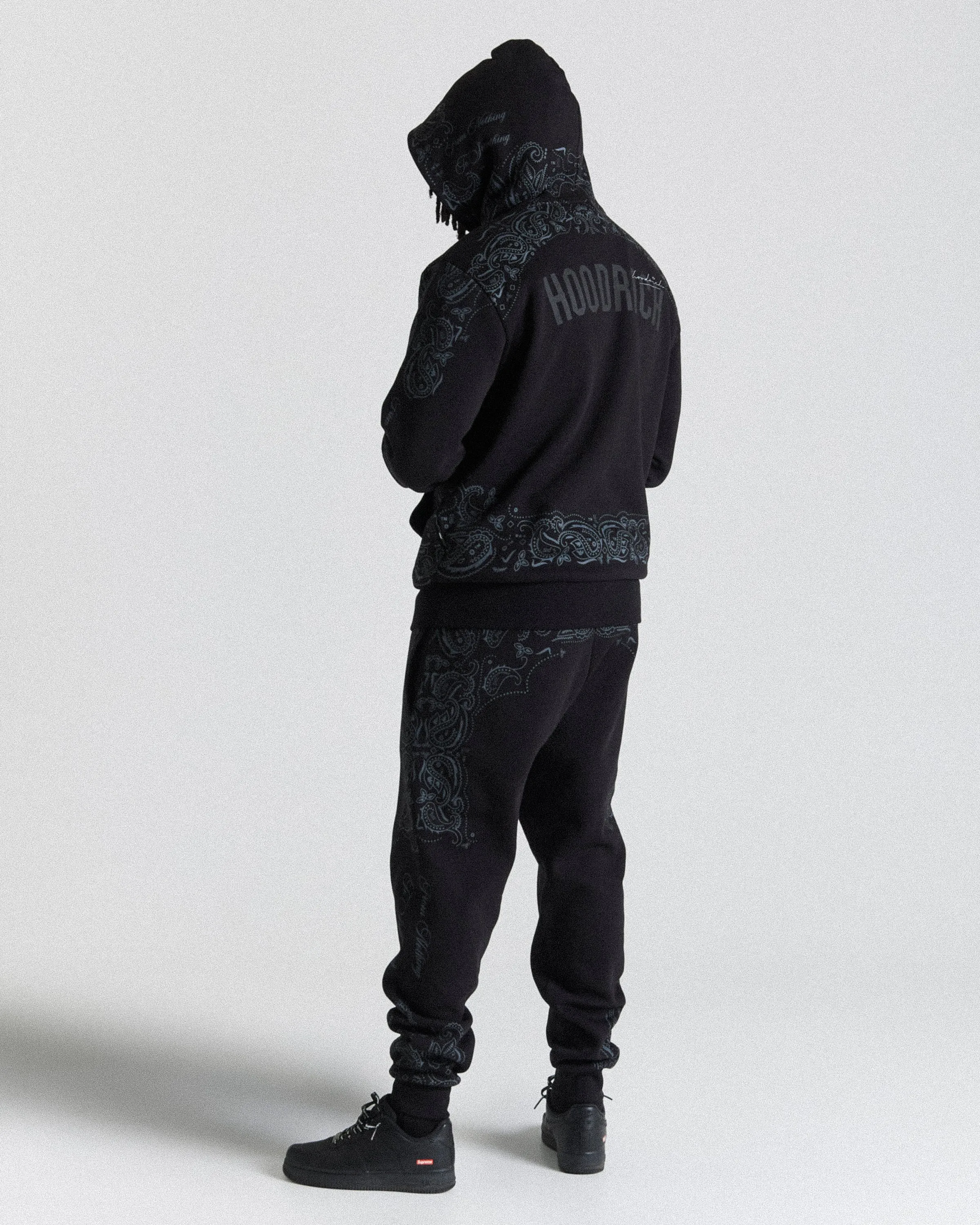 Motif Joggers - Black/Grey sold by Hoodrich product image thumbnail 4