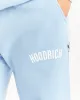 OG Staple Wide Leg Joggers - Placid Blue/White sold by Hoodrich