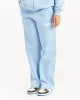 OG Staple Wide Leg Joggers - Placid Blue/White sold by Hoodrich