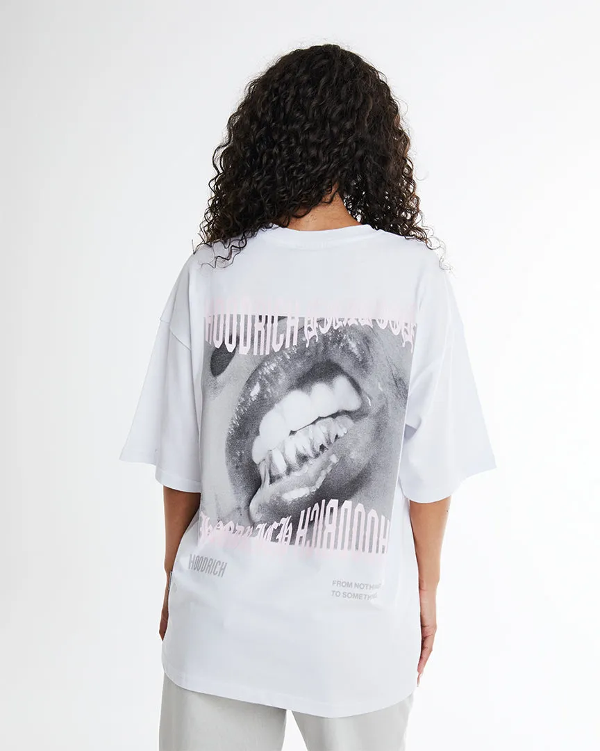 Flex Oversized T-Shirt - White/Grey/Pink sold by Hoodrich