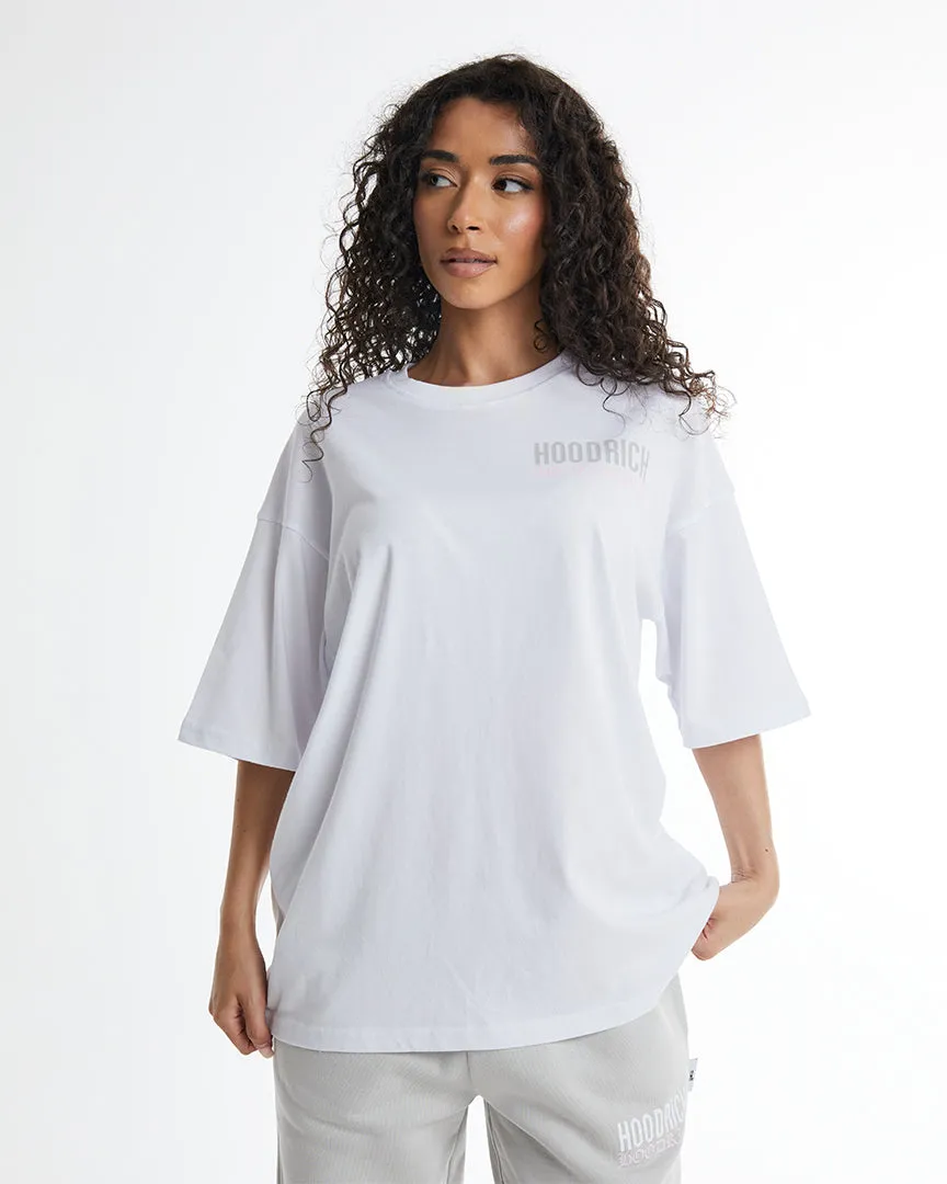 Flex Oversized T-Shirt - White/Grey/Pink sold by Hoodrich product image thumbnail 5