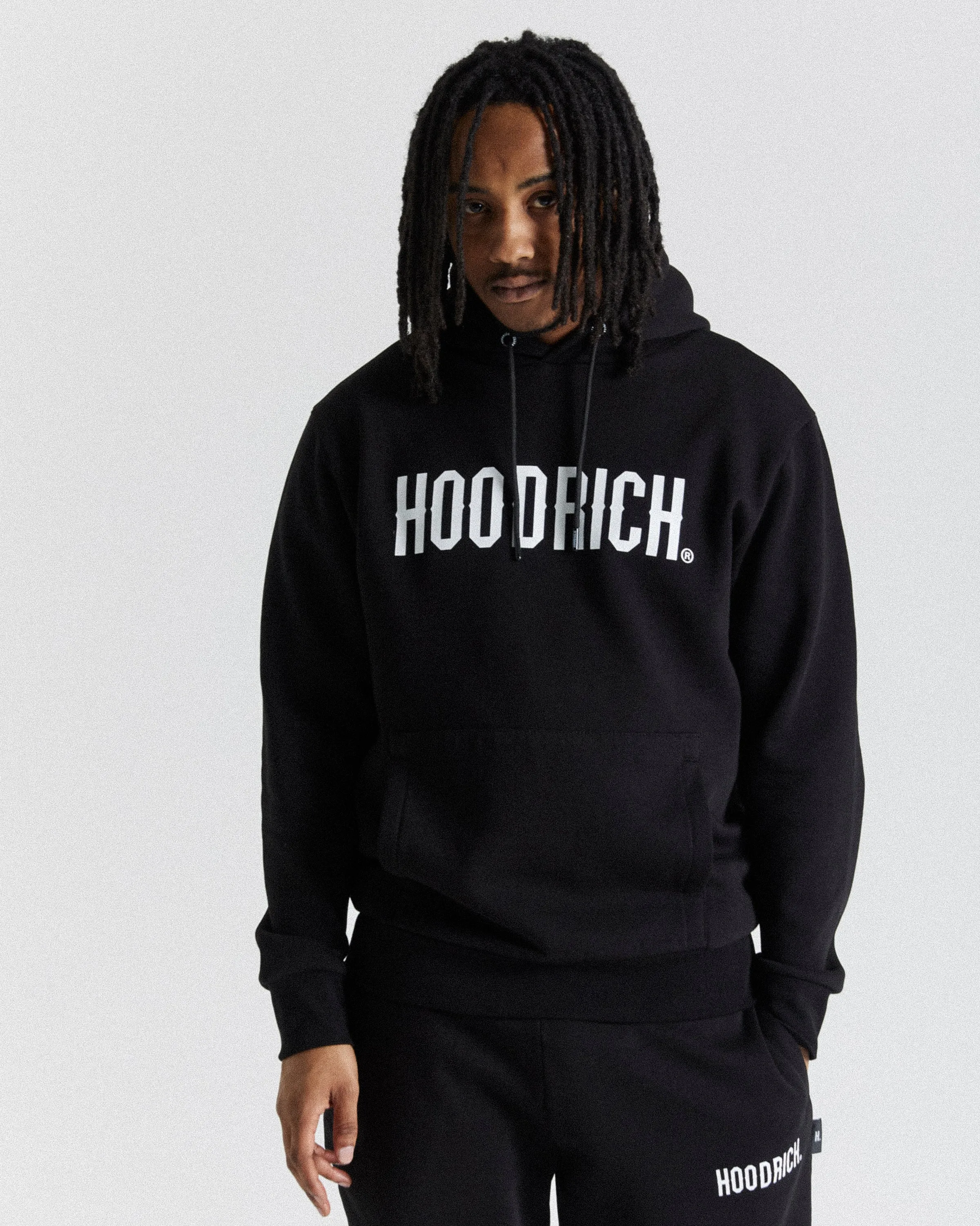 OG Core Hoodie - Black/White sold by Hoodrich