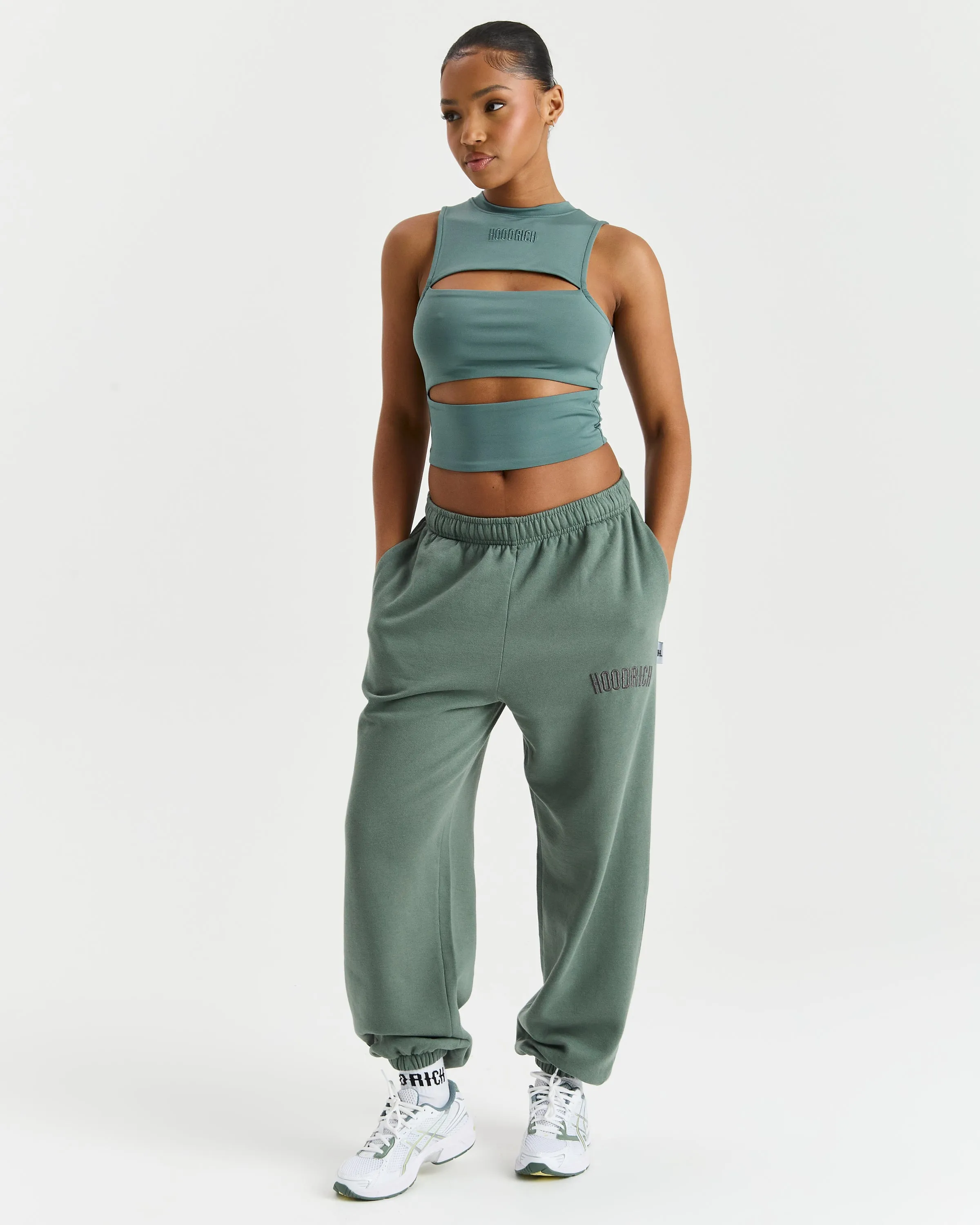 Surface Tank Top - Sage sold by Hoodrich product image thumbnail 5
