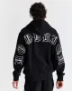 Helix Oversized Hoodie - Black/White sold by Hoodrich