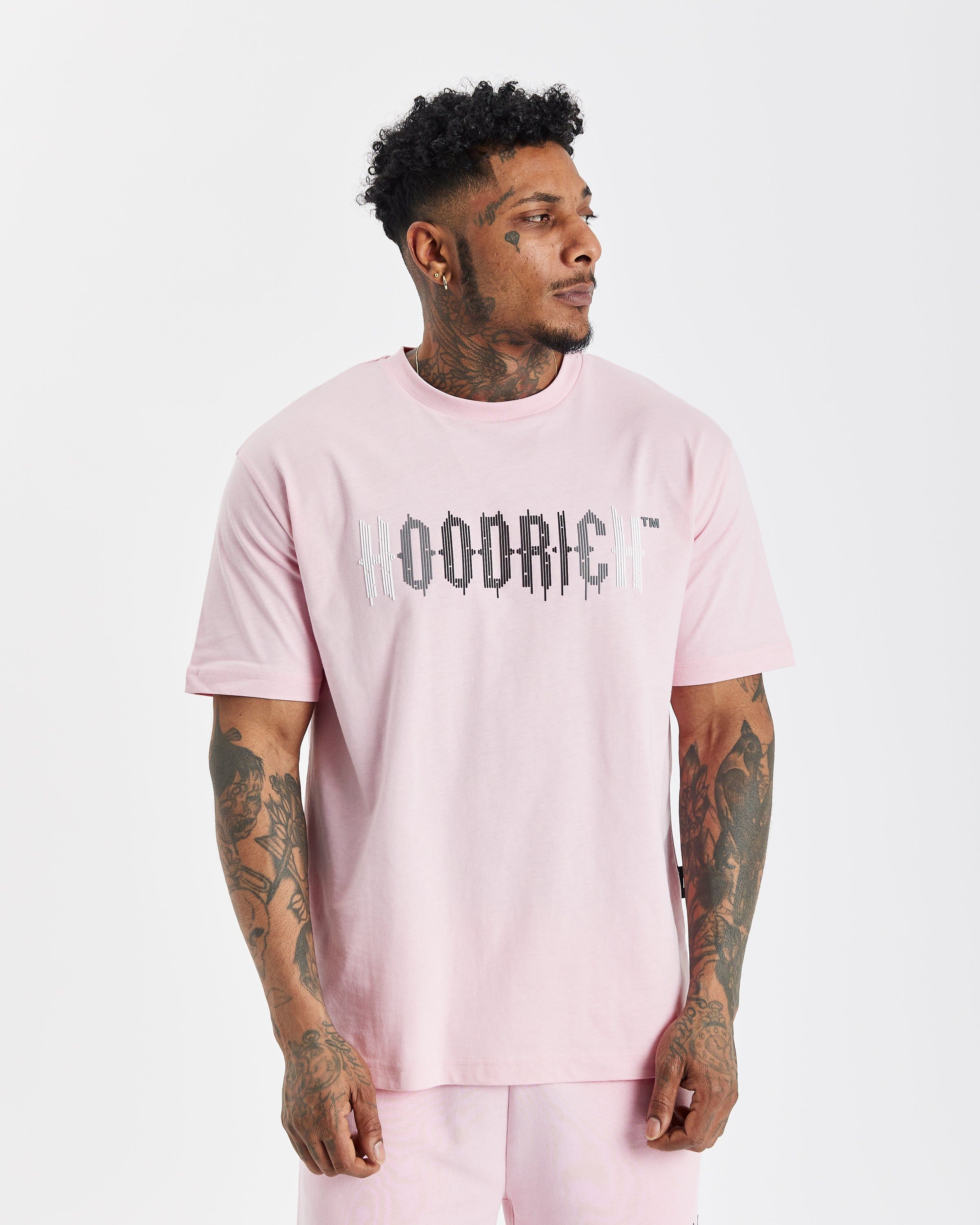 OG Dash T-Shirt - Rose/White/Grey/Black sold by Hoodrich