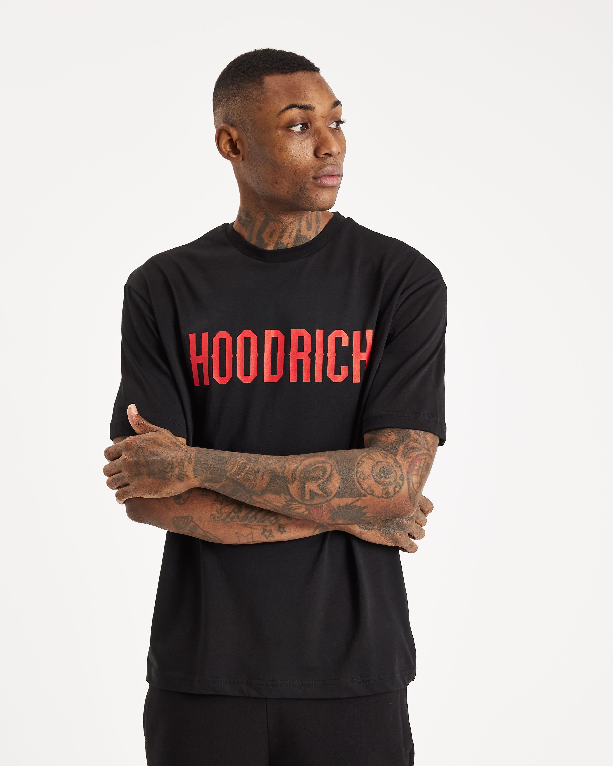 OG Core T-shirt - Black/Red sold by Hoodrich