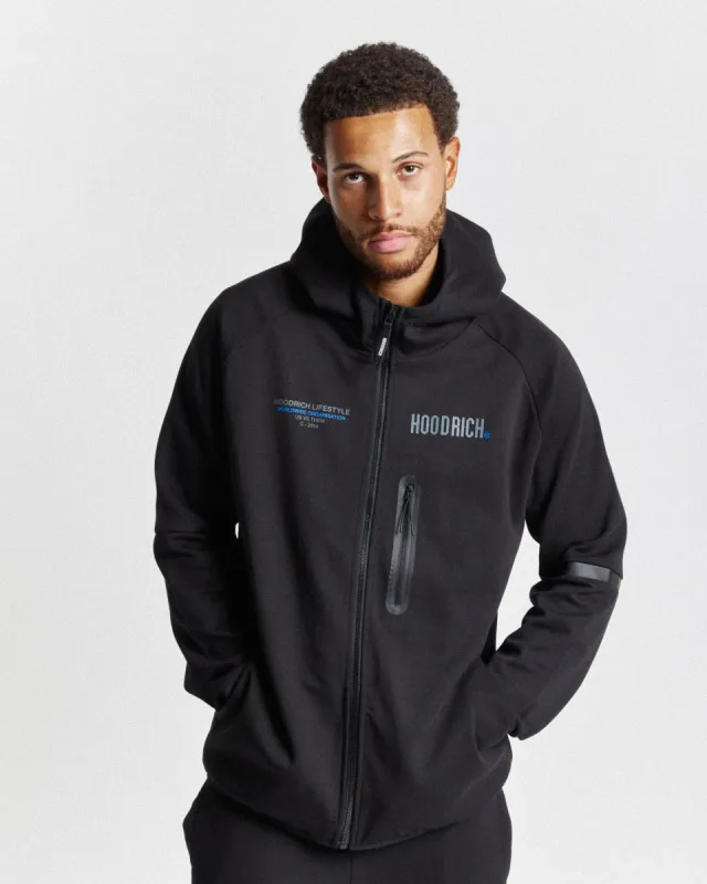 OG Cycle Full Zip Hoodie - Black/Grey/Blue sold by Hoodrich
