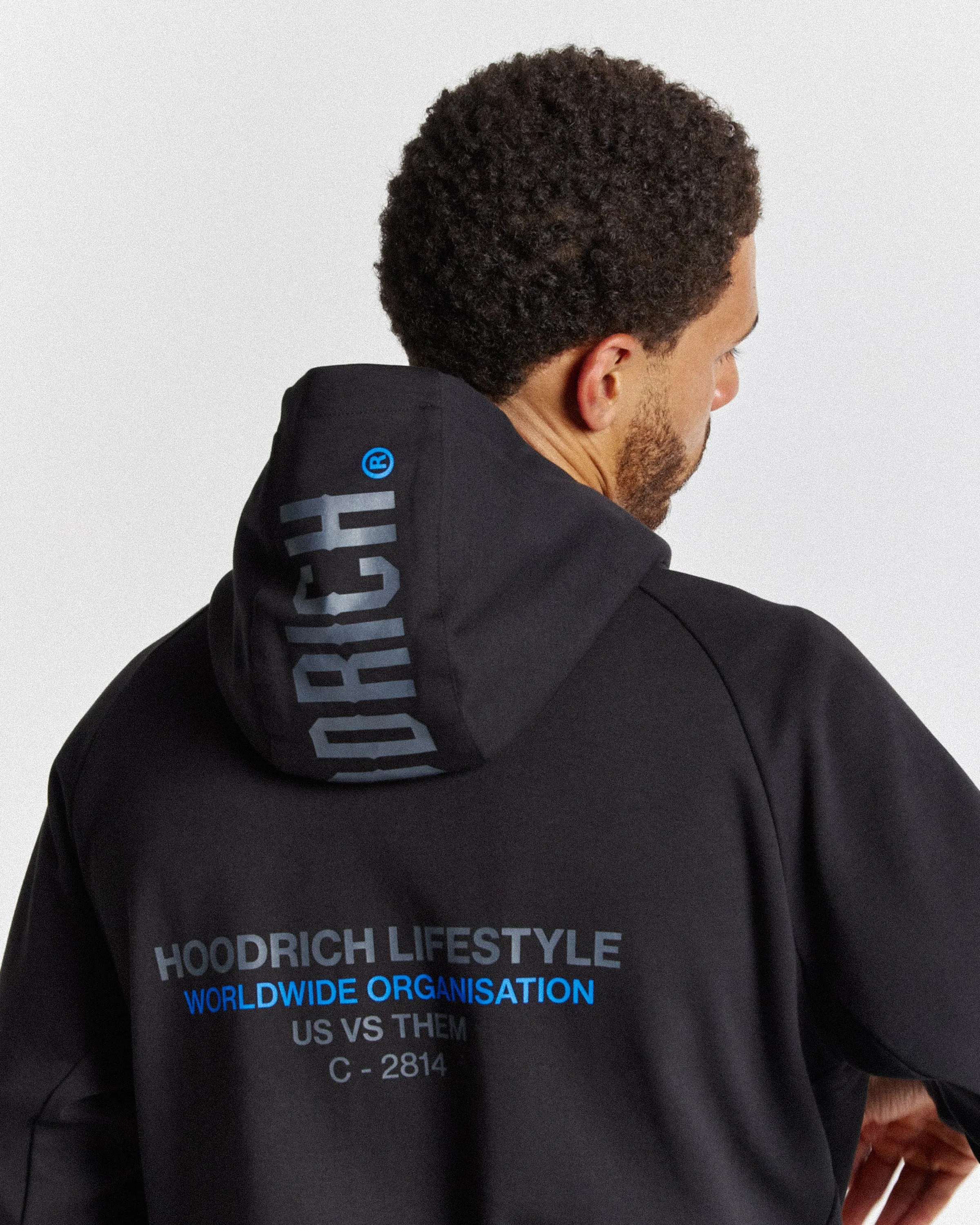 OG Cycle Full Zip Hoodie - Black/Grey/Blue sold by Hoodrich product image thumbnail 3
