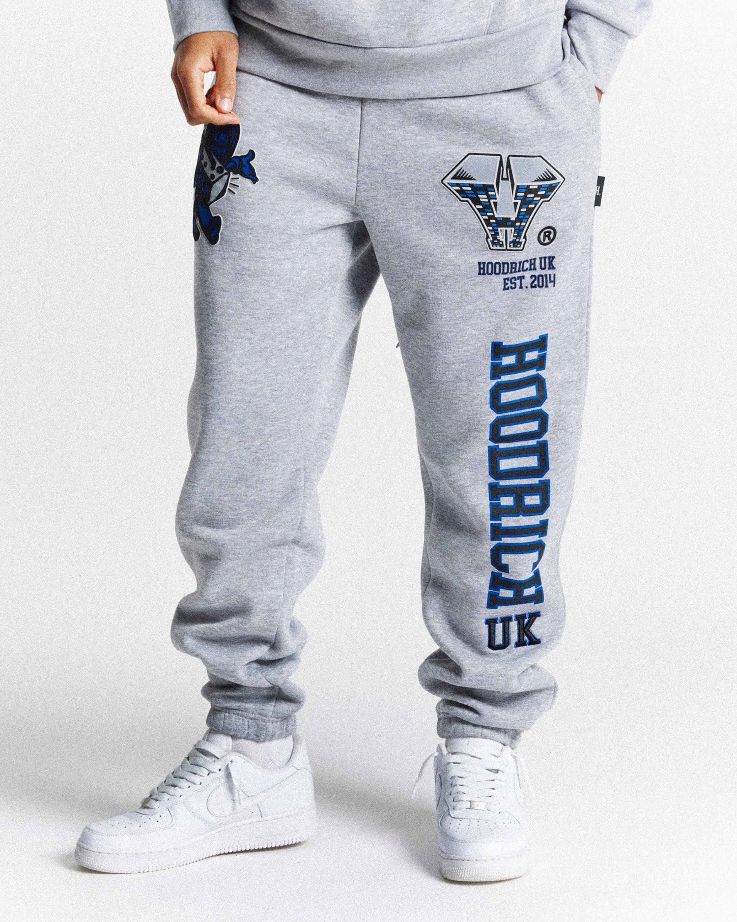 Wave Jogger - Grey/Blue sold by Hoodrich