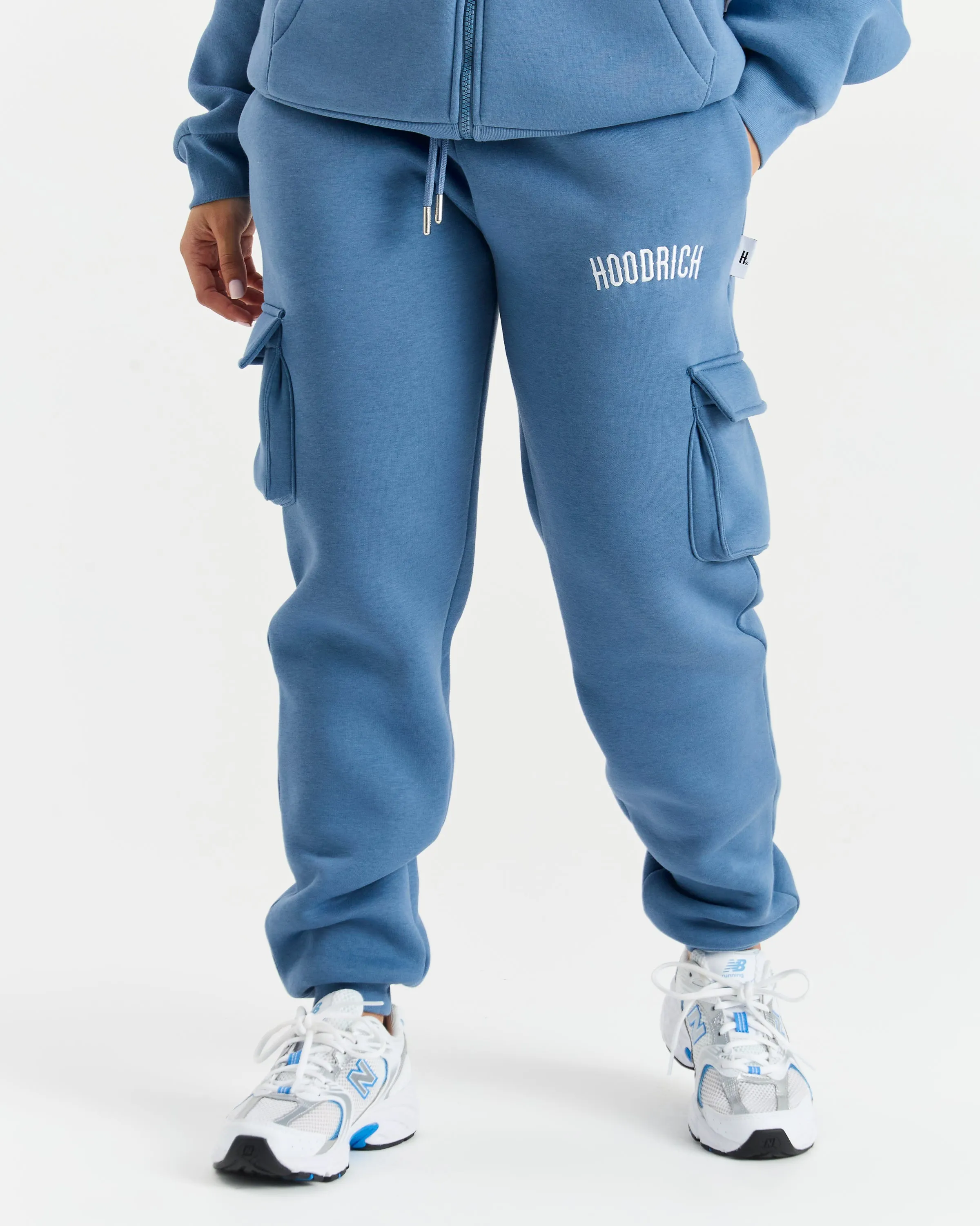 Luna Joggers - Blue/Cream sold by Hoodrich product image thumbnail 2