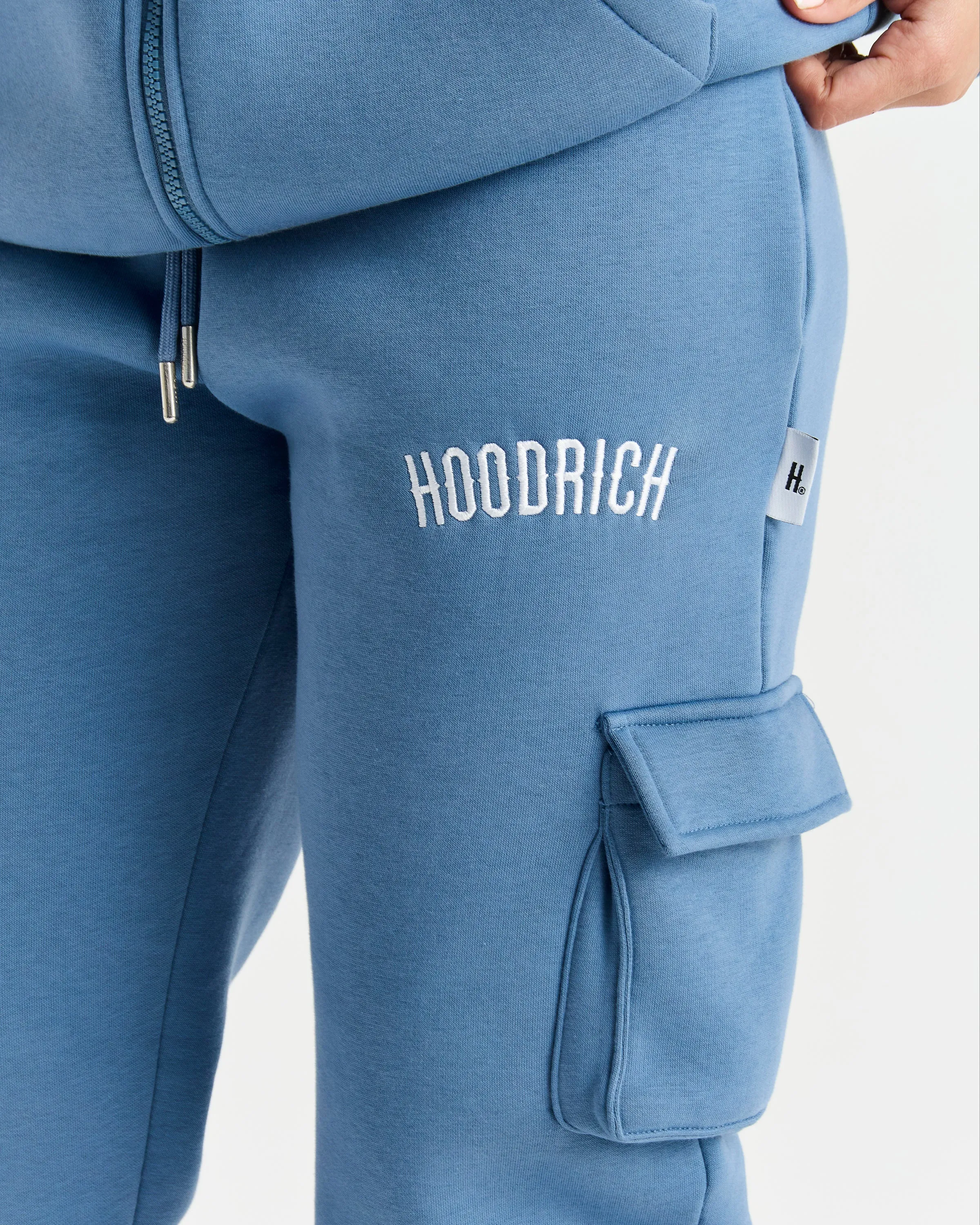 Luna Joggers - Blue/Cream sold by Hoodrich product image thumbnail 3