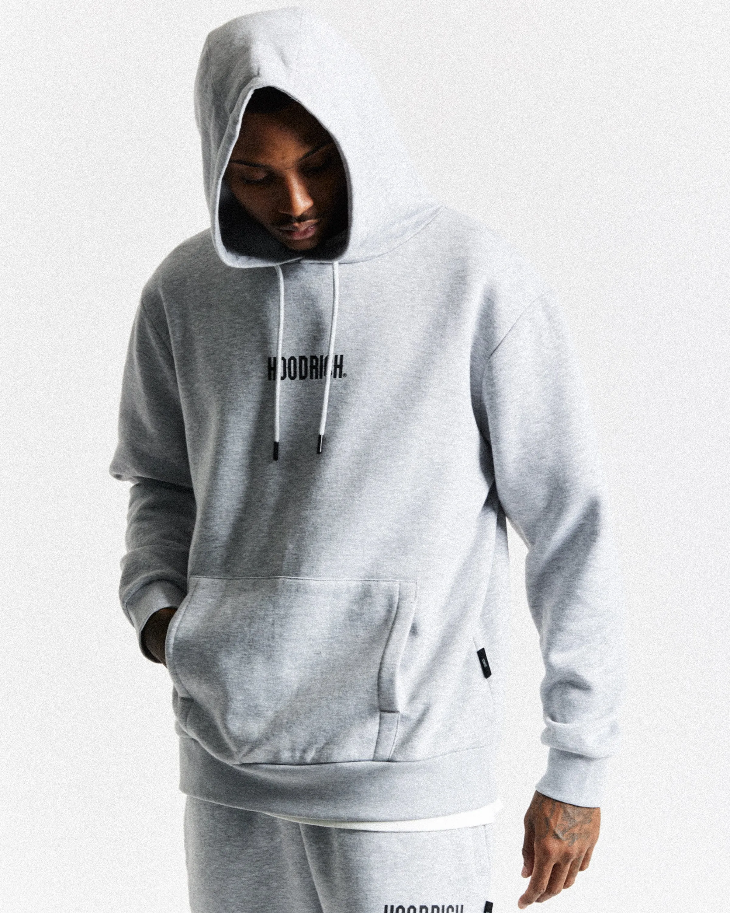 OG Core Small Logo Tracksuit Set - Grey/Black sold by Hoodrich product image thumbnail 2
