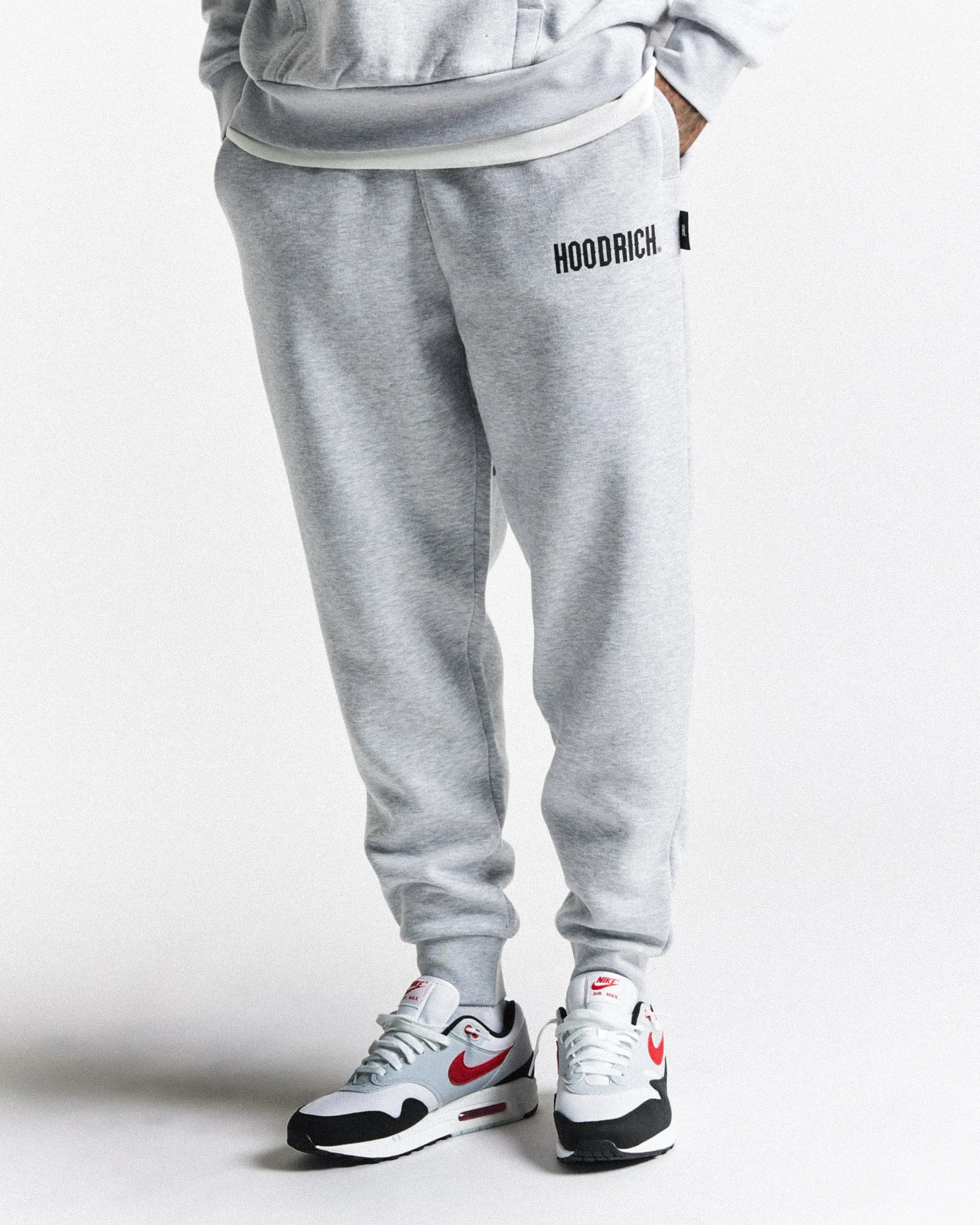 OG Core Small Logo Tracksuit Set - Grey/Black sold by Hoodrich product image thumbnail 3