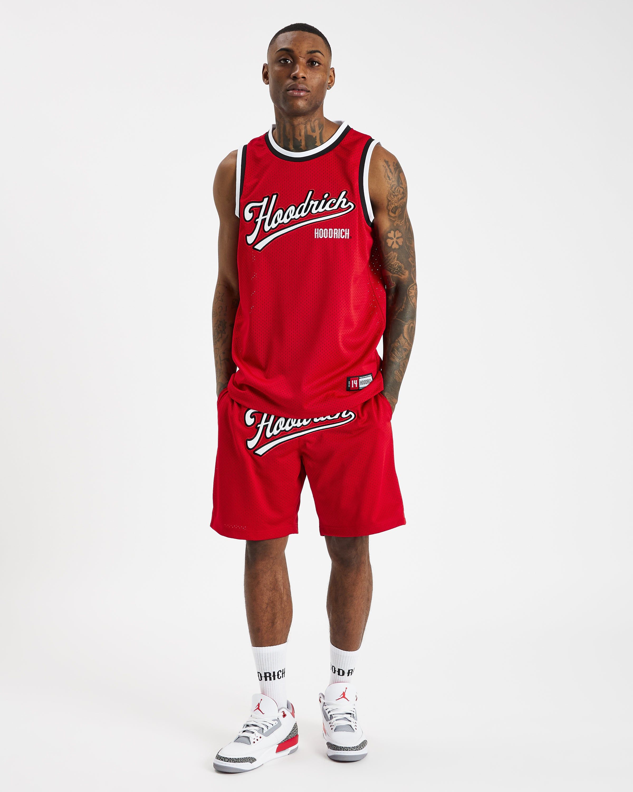 Stadium Basketball Vest - Mars Red/White/déjà vu Blue sold by Hoodrich product image thumbnail 3