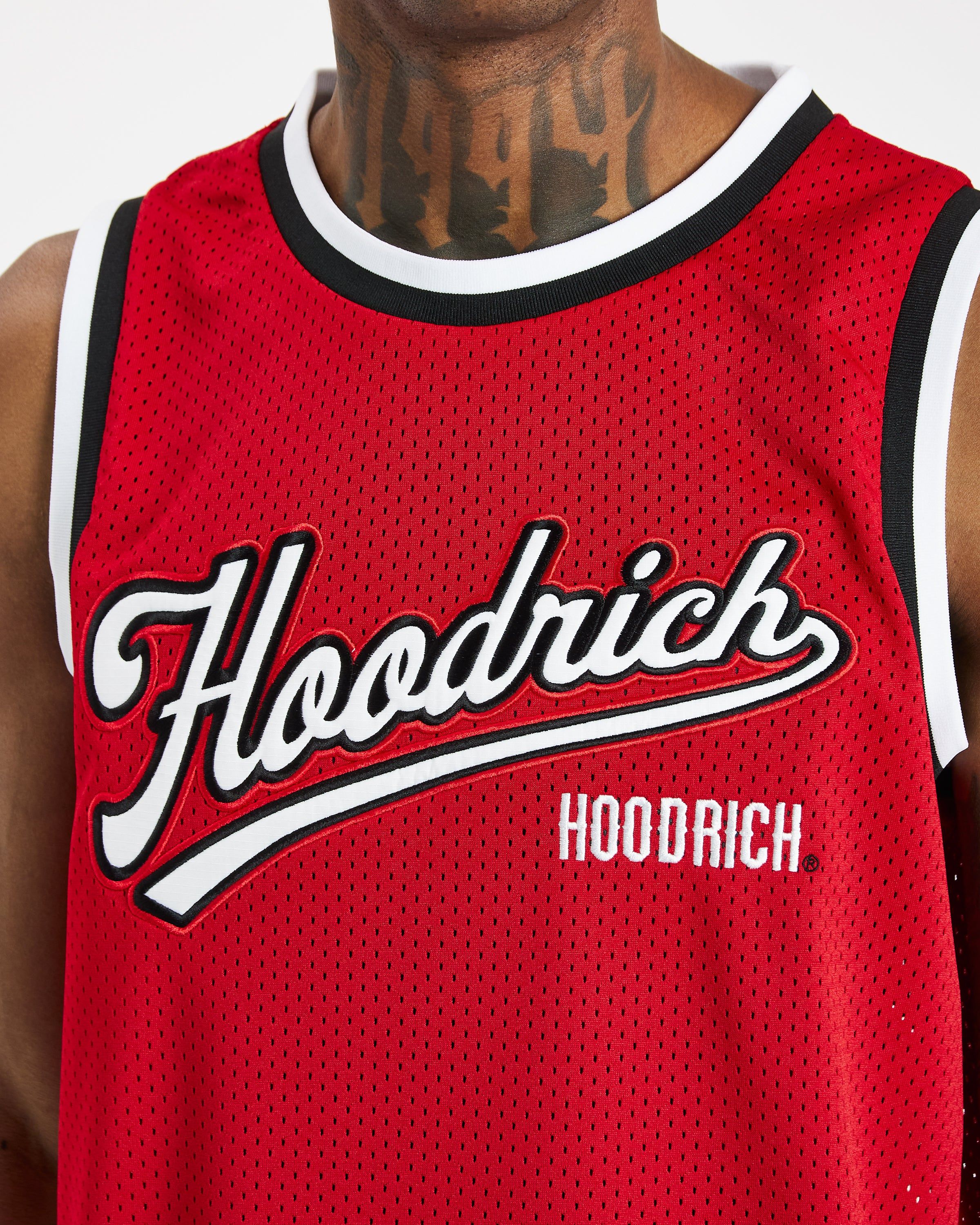 Stadium Basketball Vest - Mars Red/White/déjà vu Blue sold by Hoodrich product image thumbnail 5