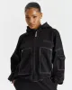 Adorn Full Zip Hoodie - Black sold by Hoodrich