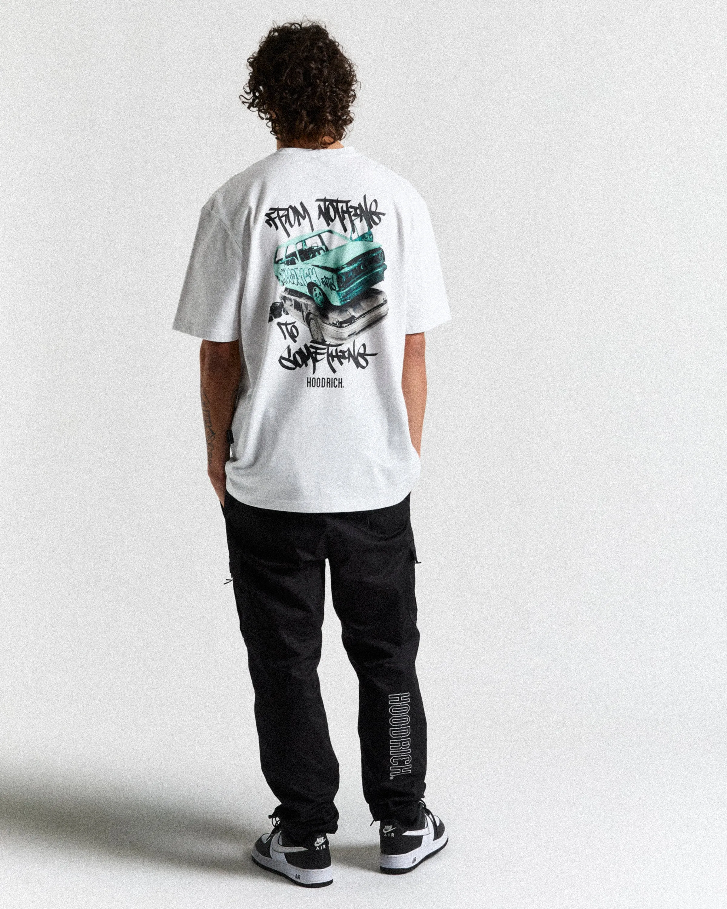 Graffiti Car T-Shirt - White/Black/Blue sold by Hoodrich product image thumbnail 3