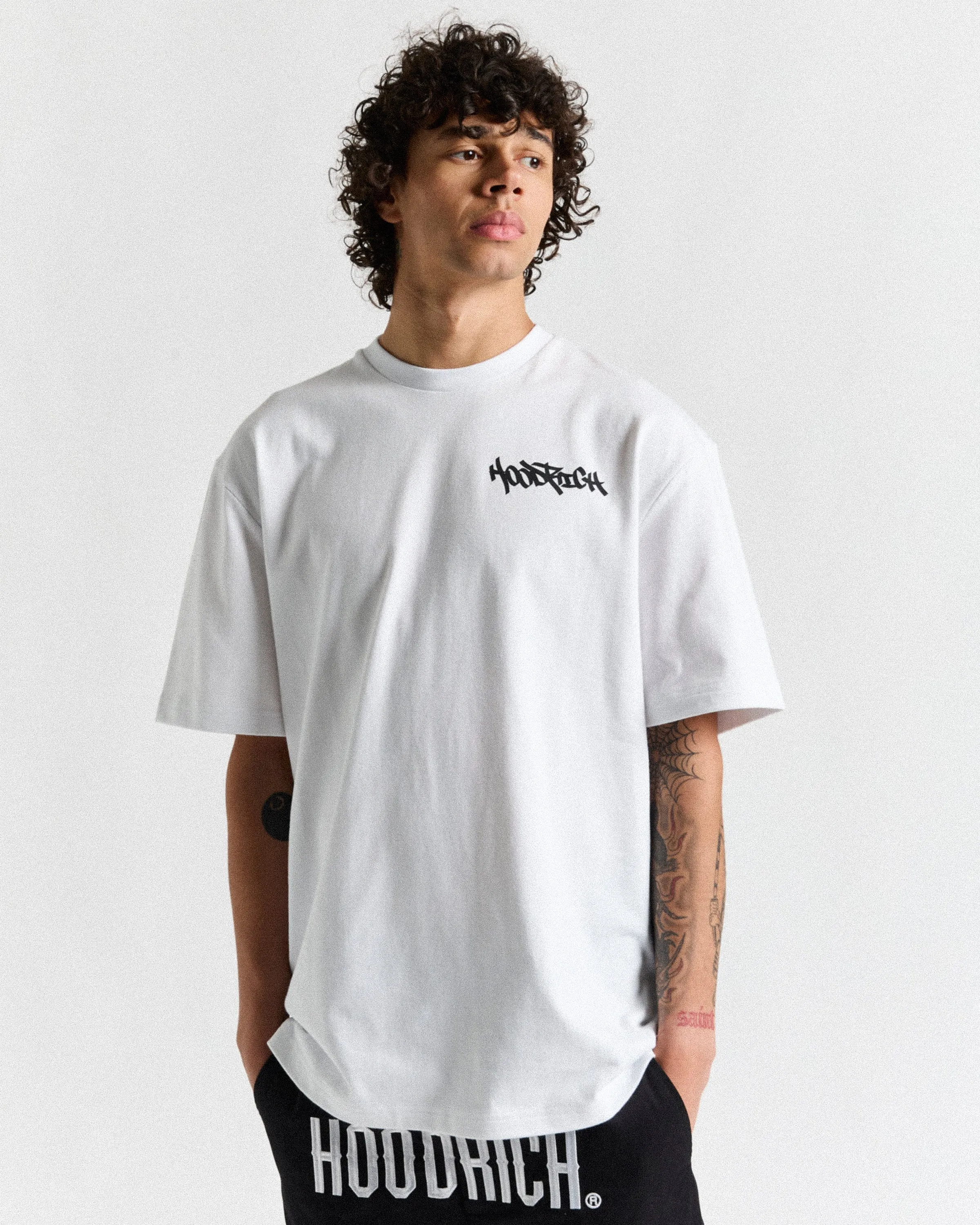 Graffiti Car T-Shirt - White/Black/Blue sold by Hoodrich product image thumbnail 2