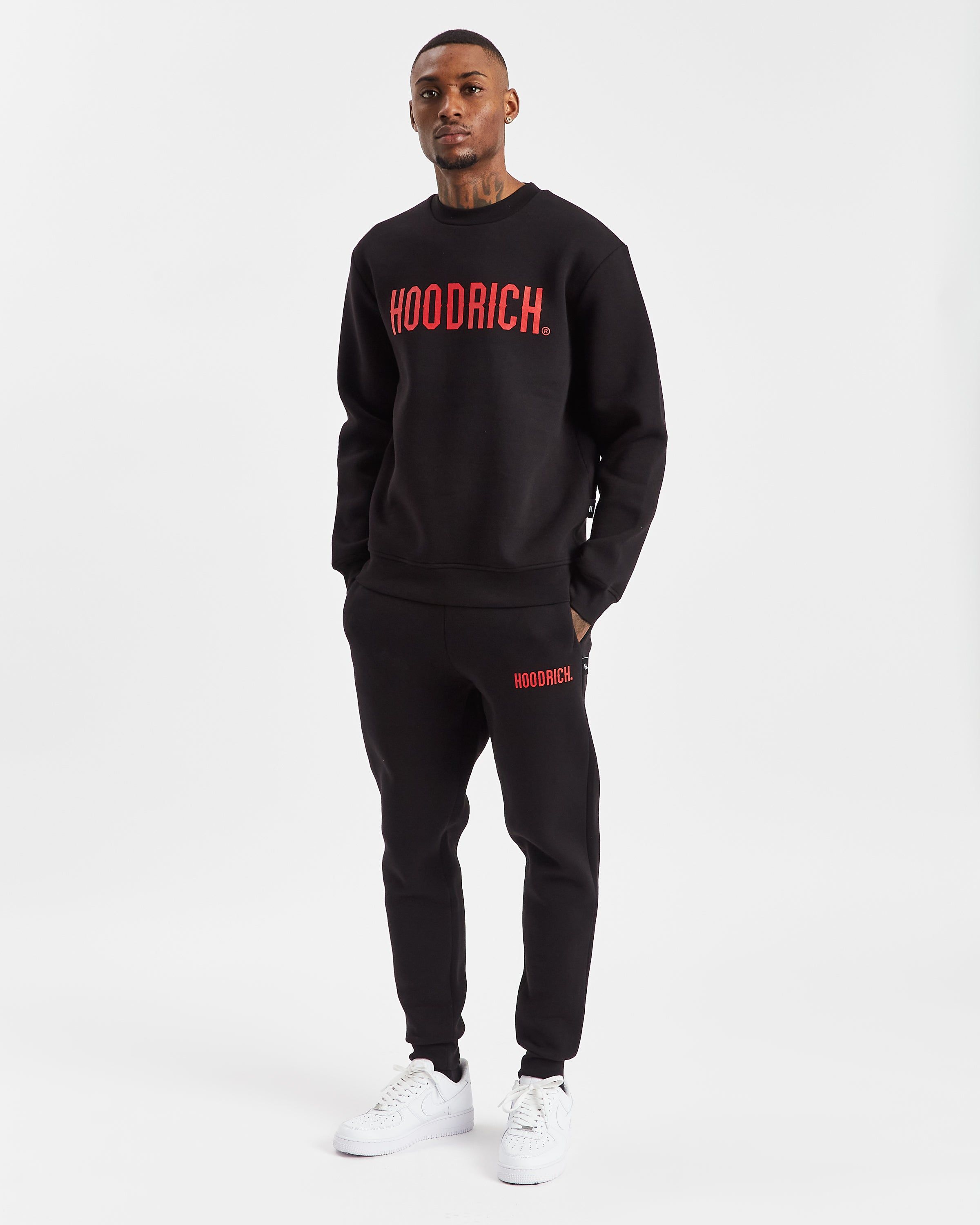 OG Core Sweatshirt - Black/Red sold by Hoodrich product image thumbnail 2