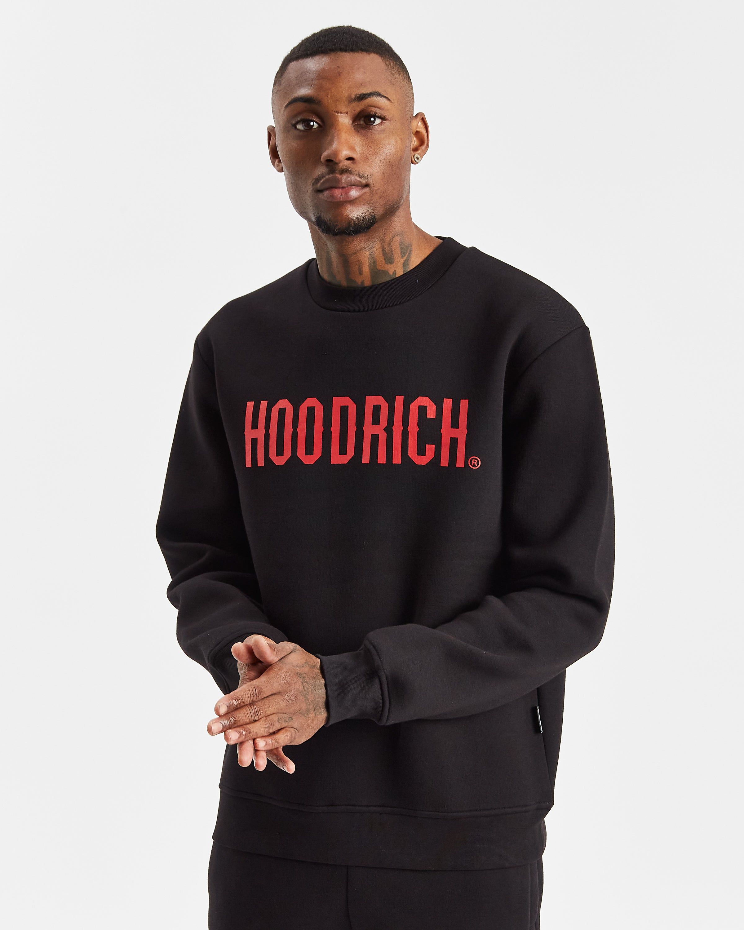 OG Core Sweatshirt - Black/Red sold by Hoodrich