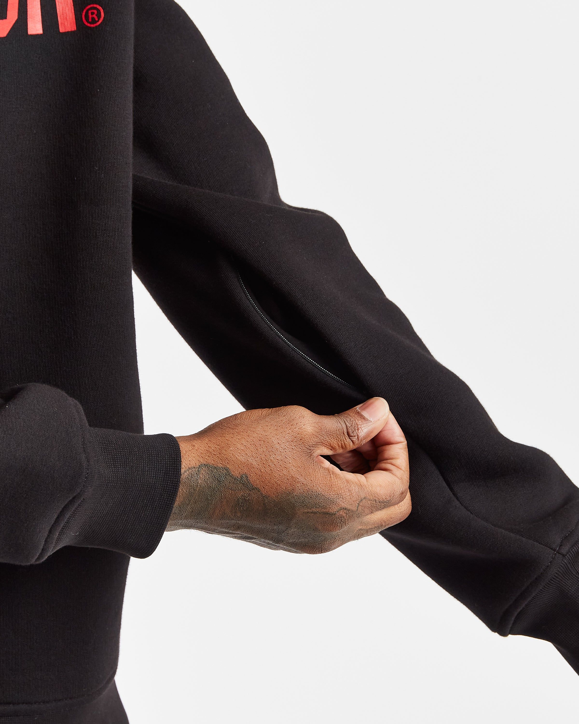 OG Core Sweatshirt - Black/Red sold by Hoodrich product image thumbnail 6